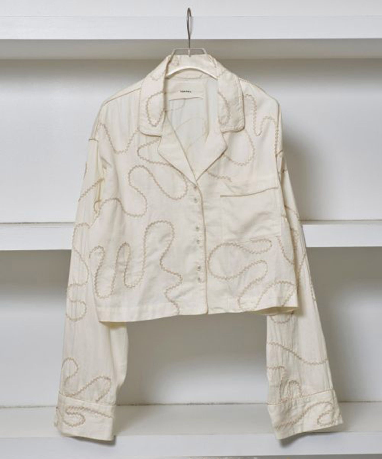 Embroidery Pajamas Shirts TODAYFUL