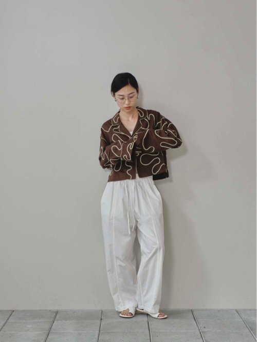 Embroidery Pajamas Shirts TODAYFUL