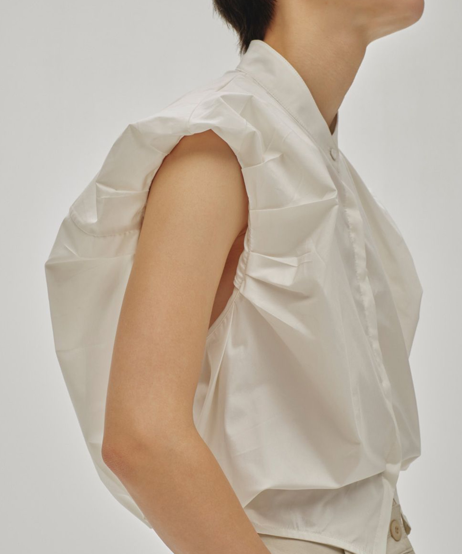 Puffshoulder Compact Shirts TODAYFUL