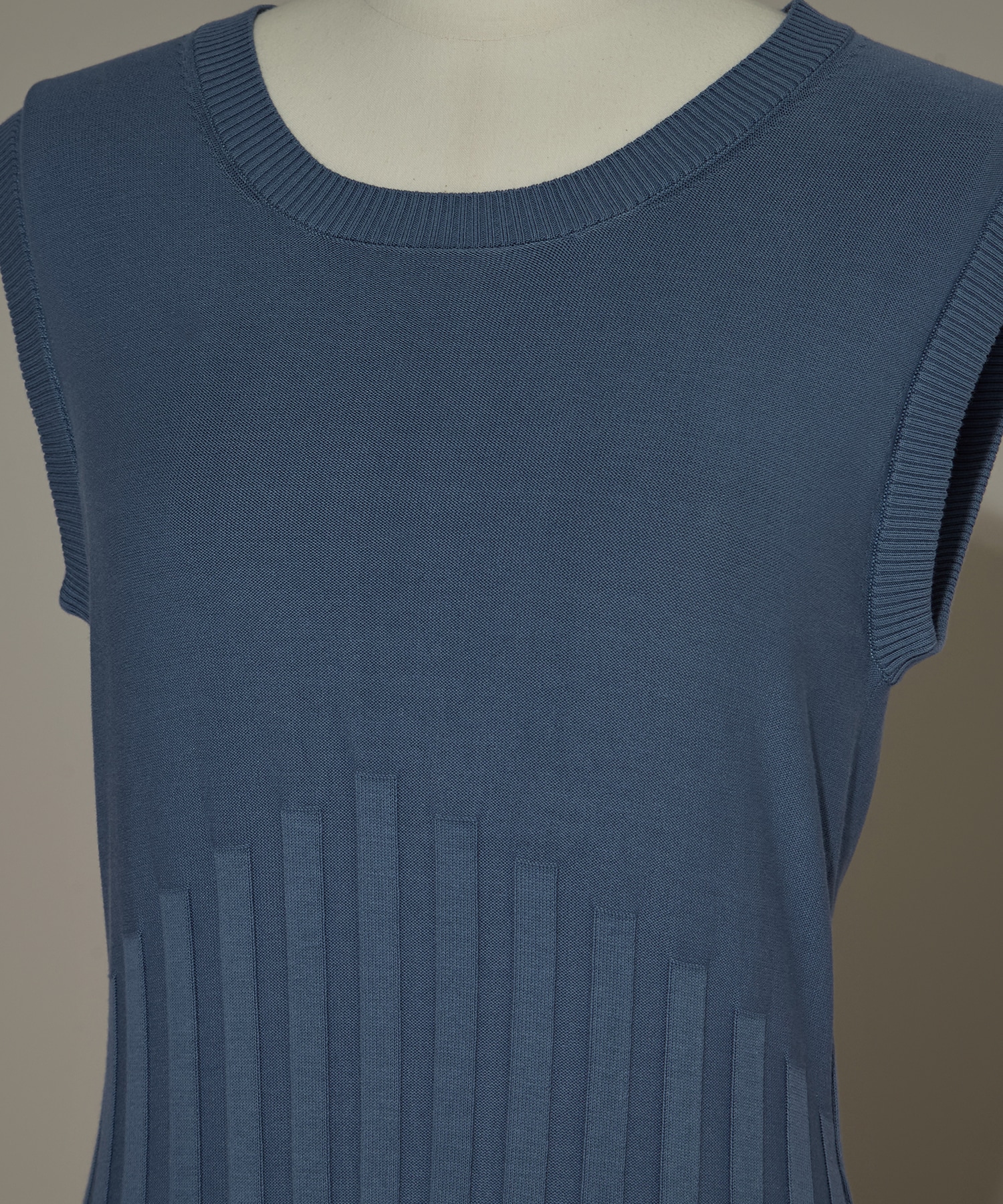別注NO SLEEVE KNIT DRESS CINOH