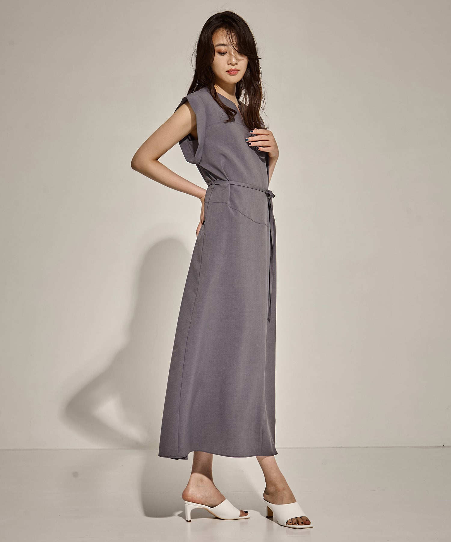 Back Tucked Dress STUDIOUS