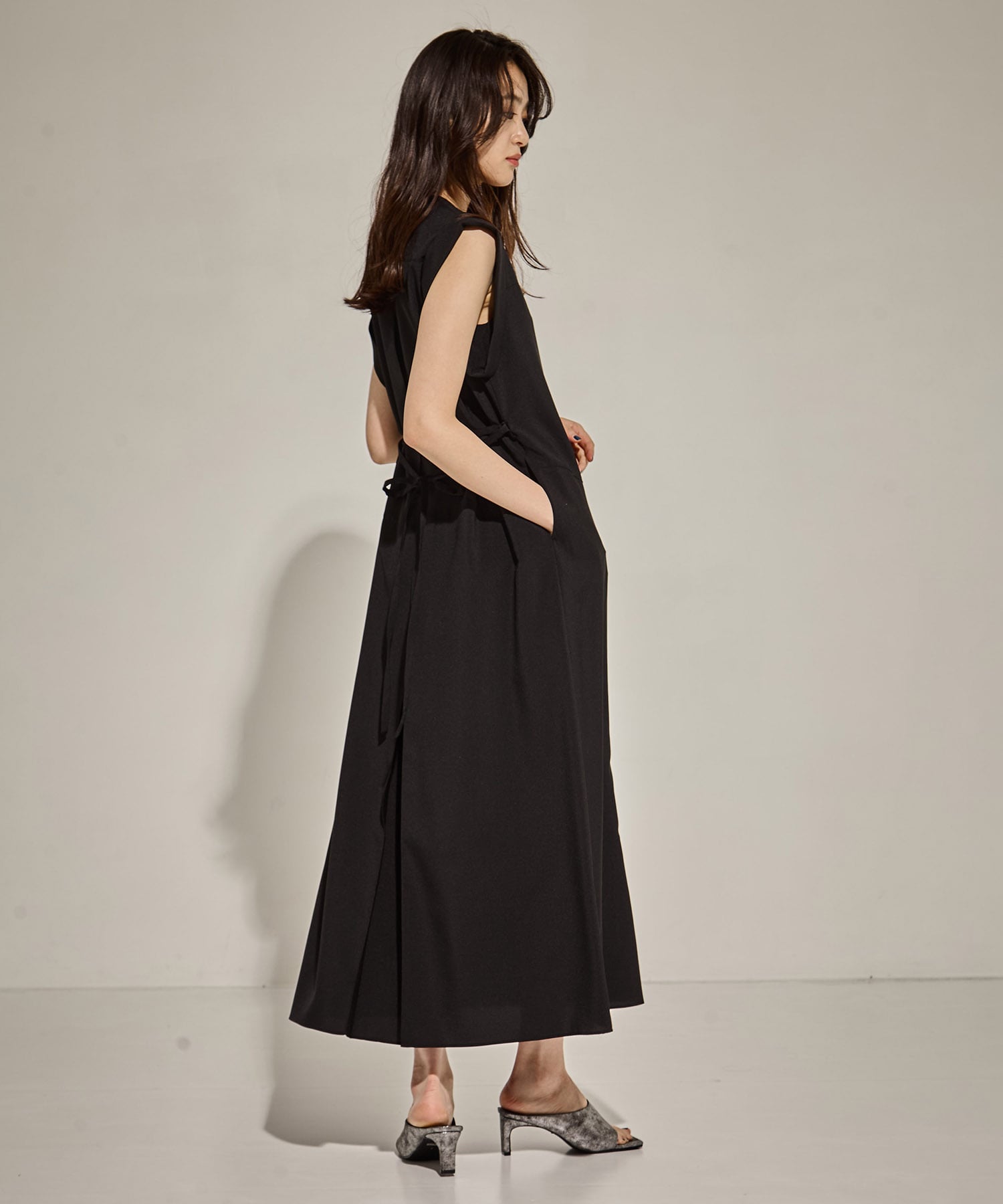 Back Tucked Dress STUDIOUS