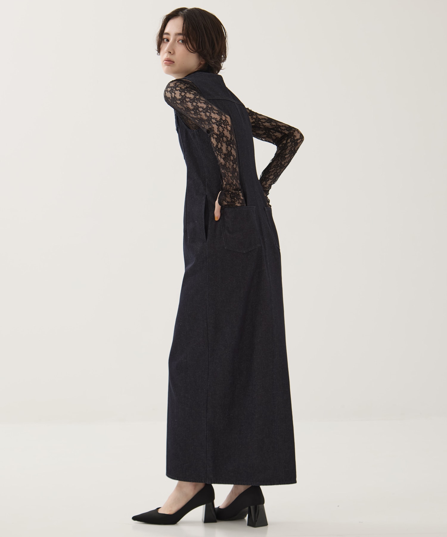 LADY DENIM N/S ONEPIECE CLANE