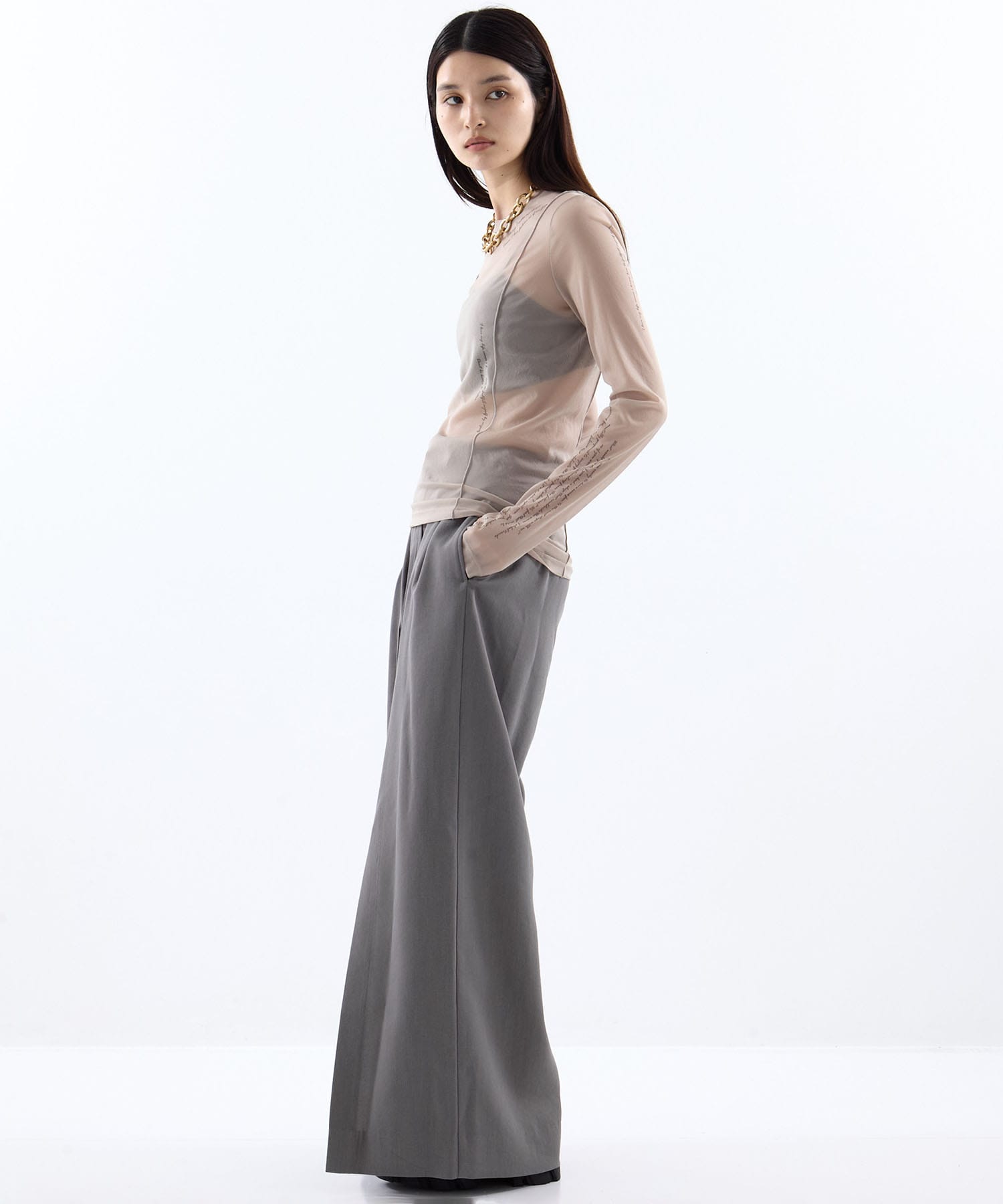 Tattoo Skin Mesh Top 