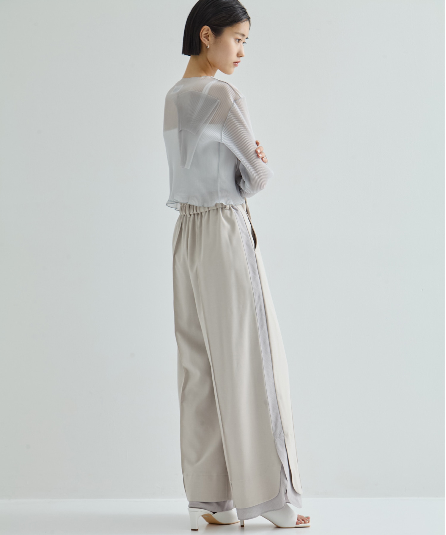別注SHEER CARDIGAN kotohayokozawa
