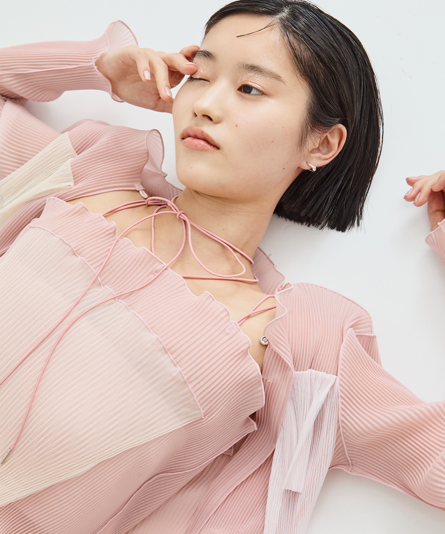 別注SHEER CARDIGAN kotohayokozawa