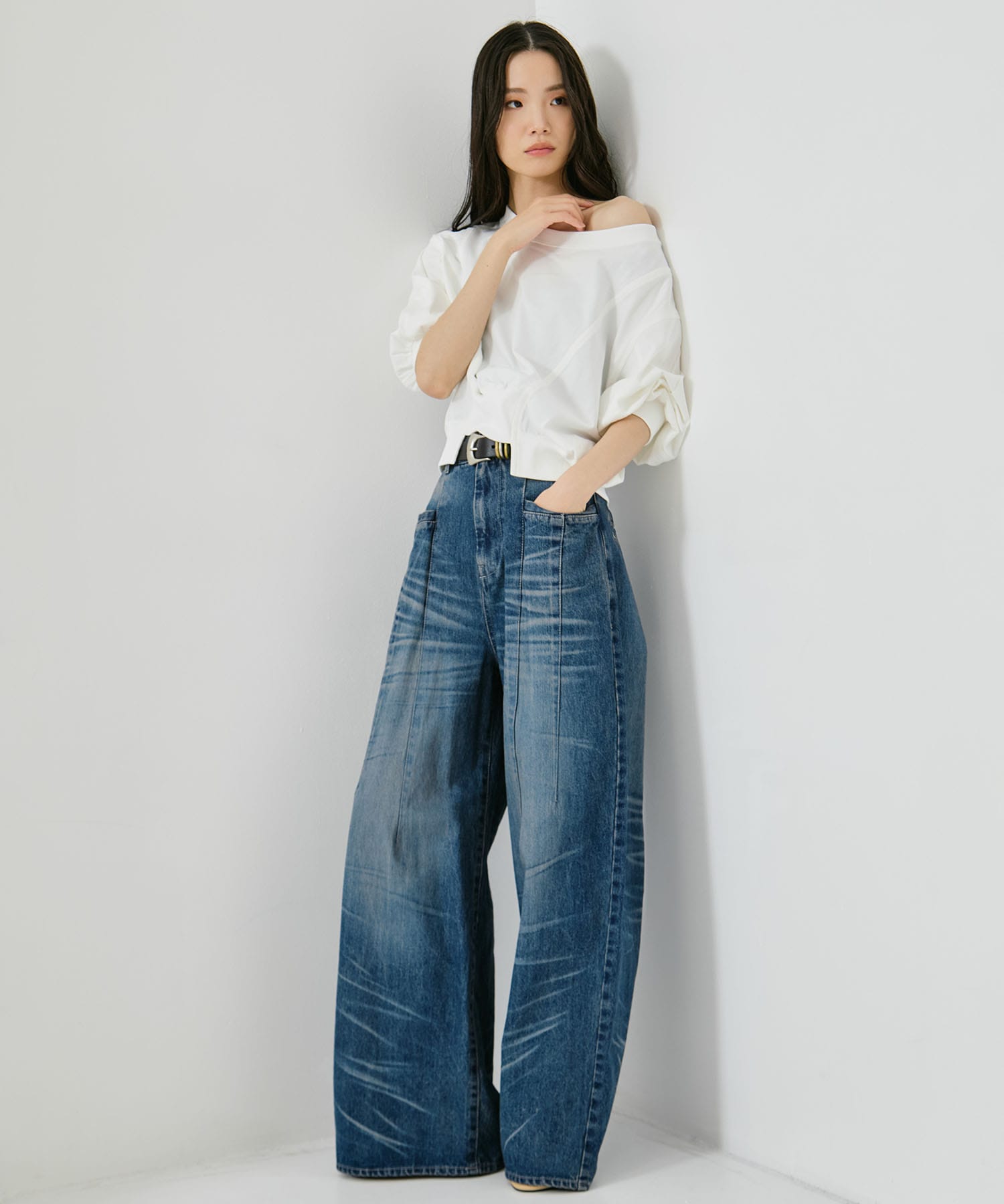 2WAY VOLUME SLEEVE TOPS STUDIOUS