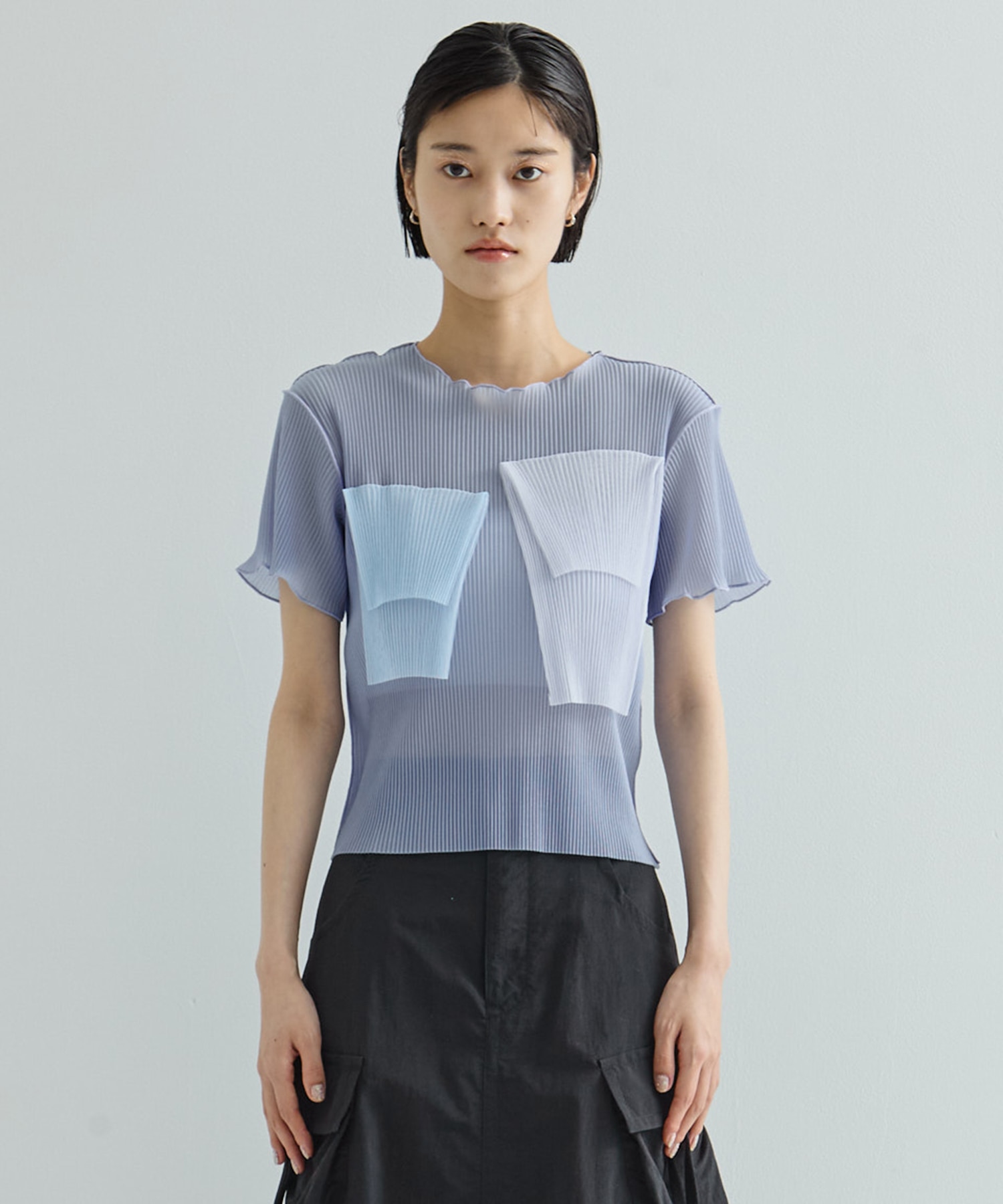 別注SHEER SHORT SLEEVE TOP kotohayokozawa