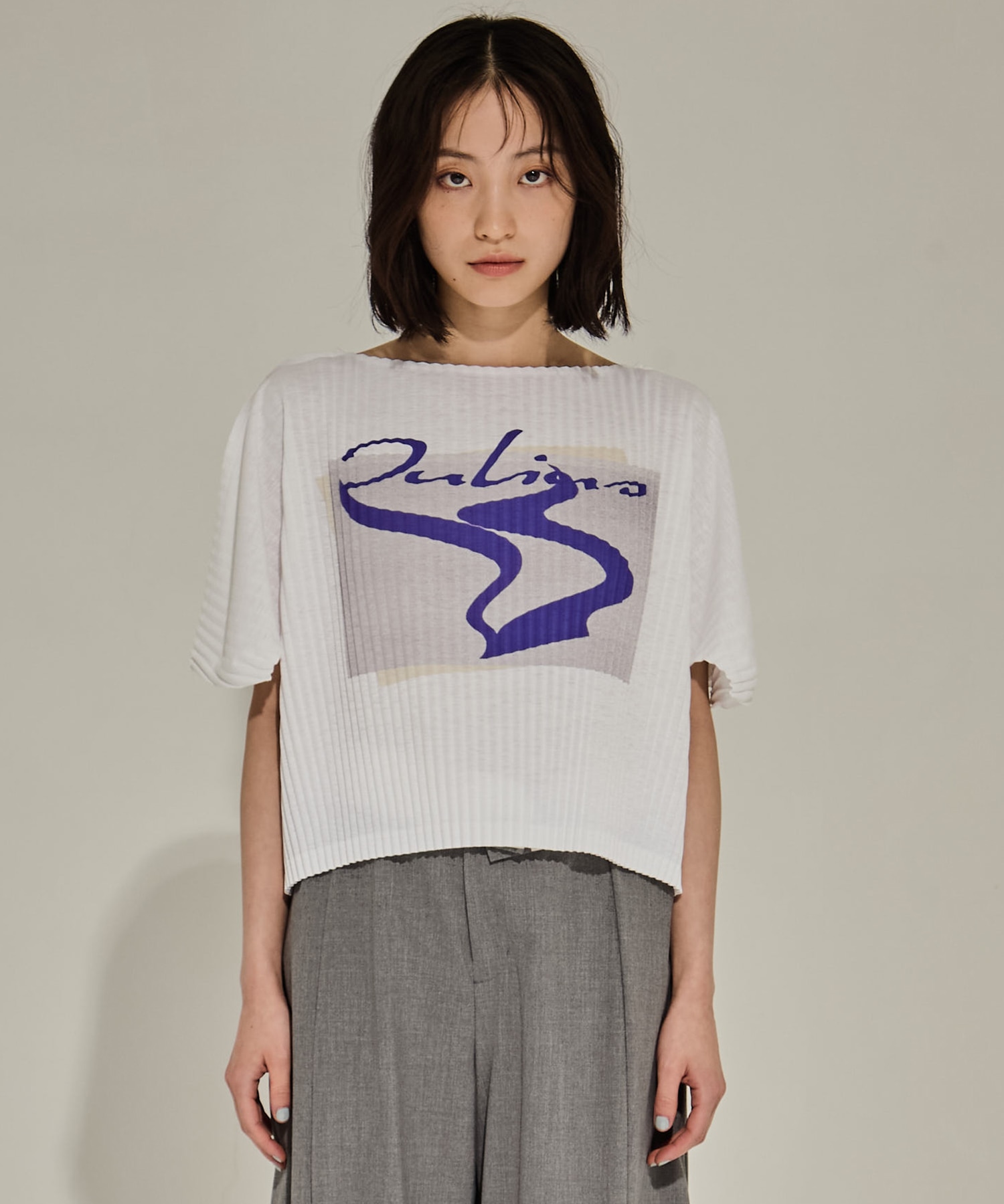 Pleats T-shirt YOHEI OHNO