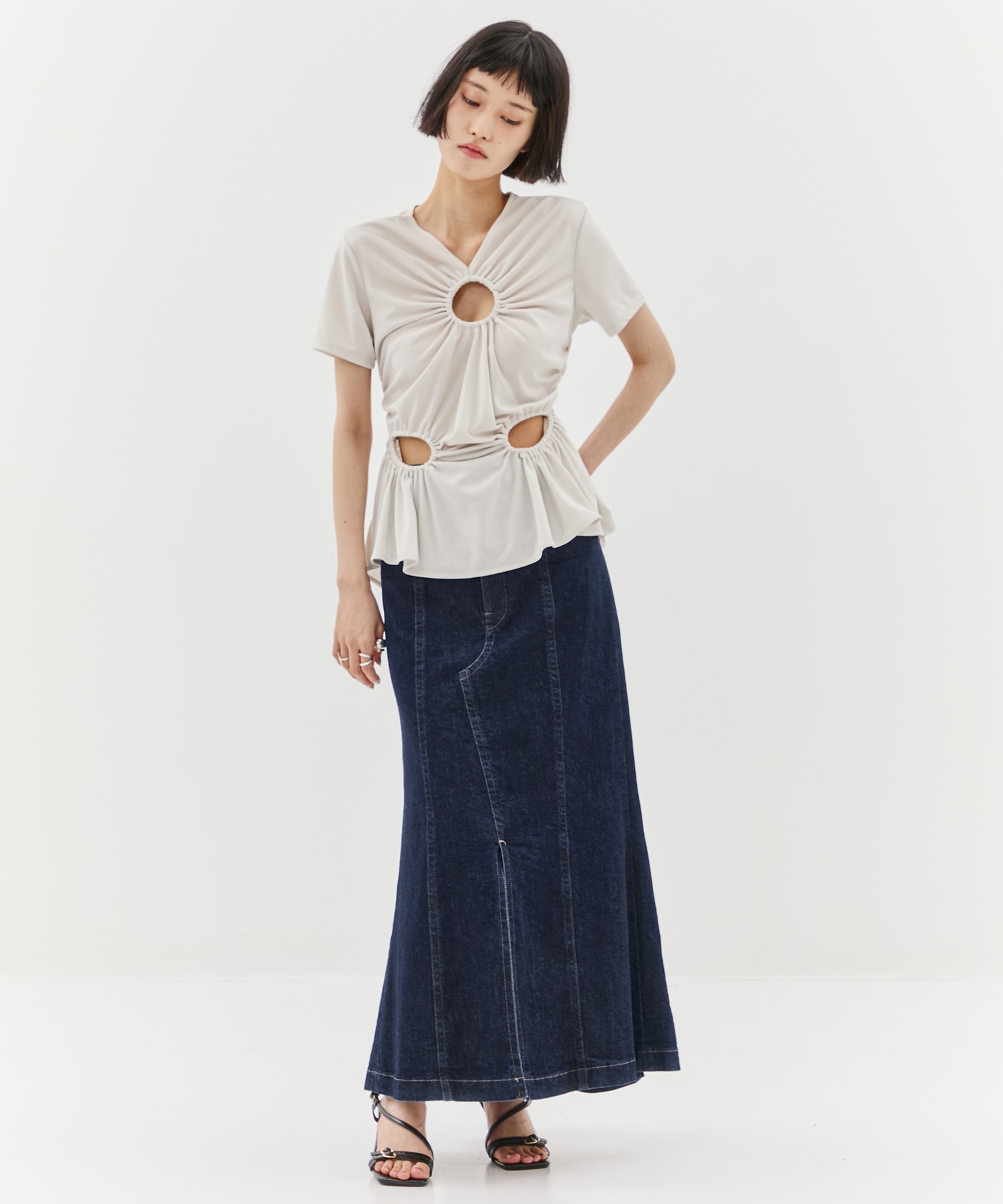 別注 CIRCLE CUT TEE FETICO