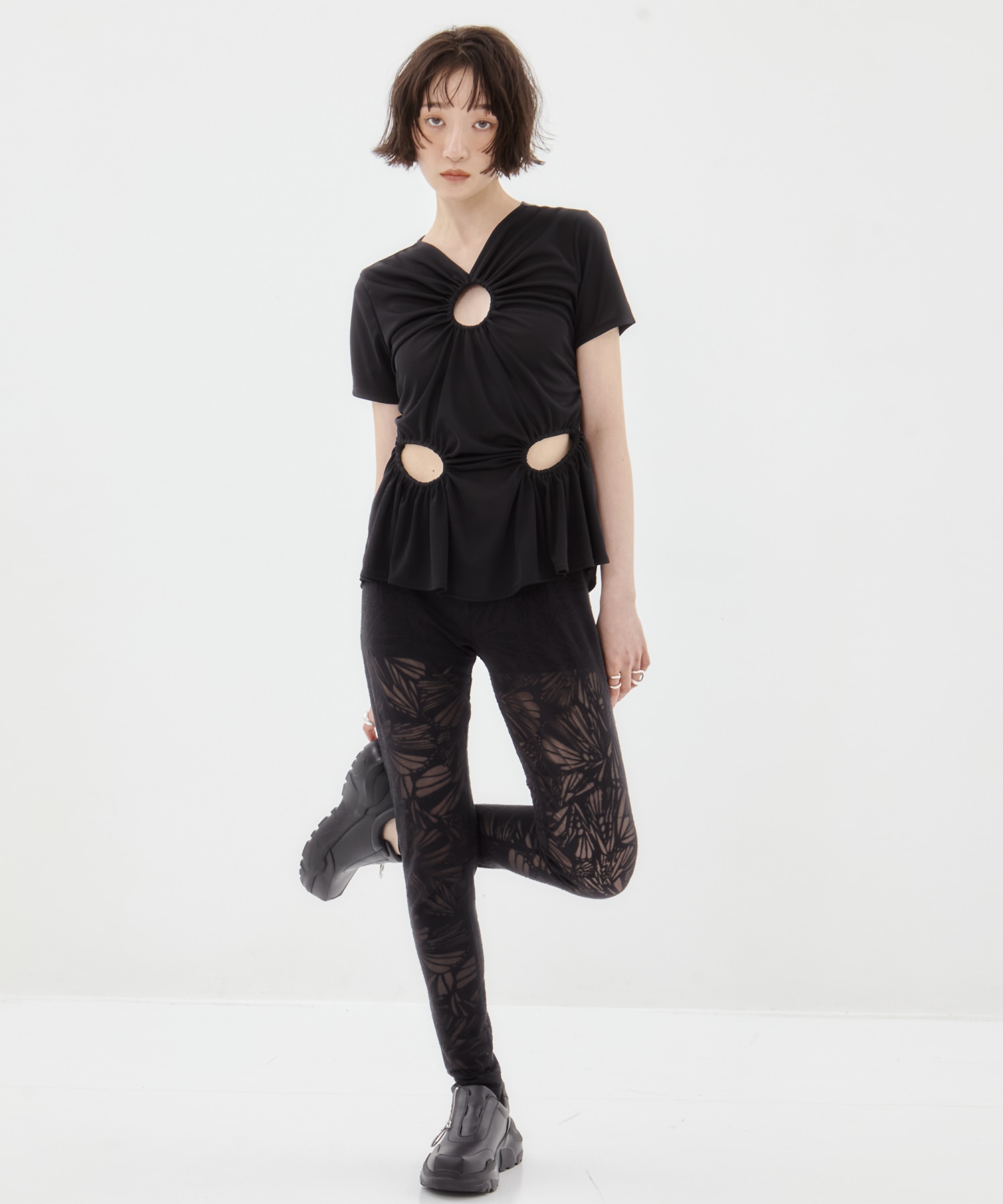 別注 CIRCLE CUT TEE FETICO