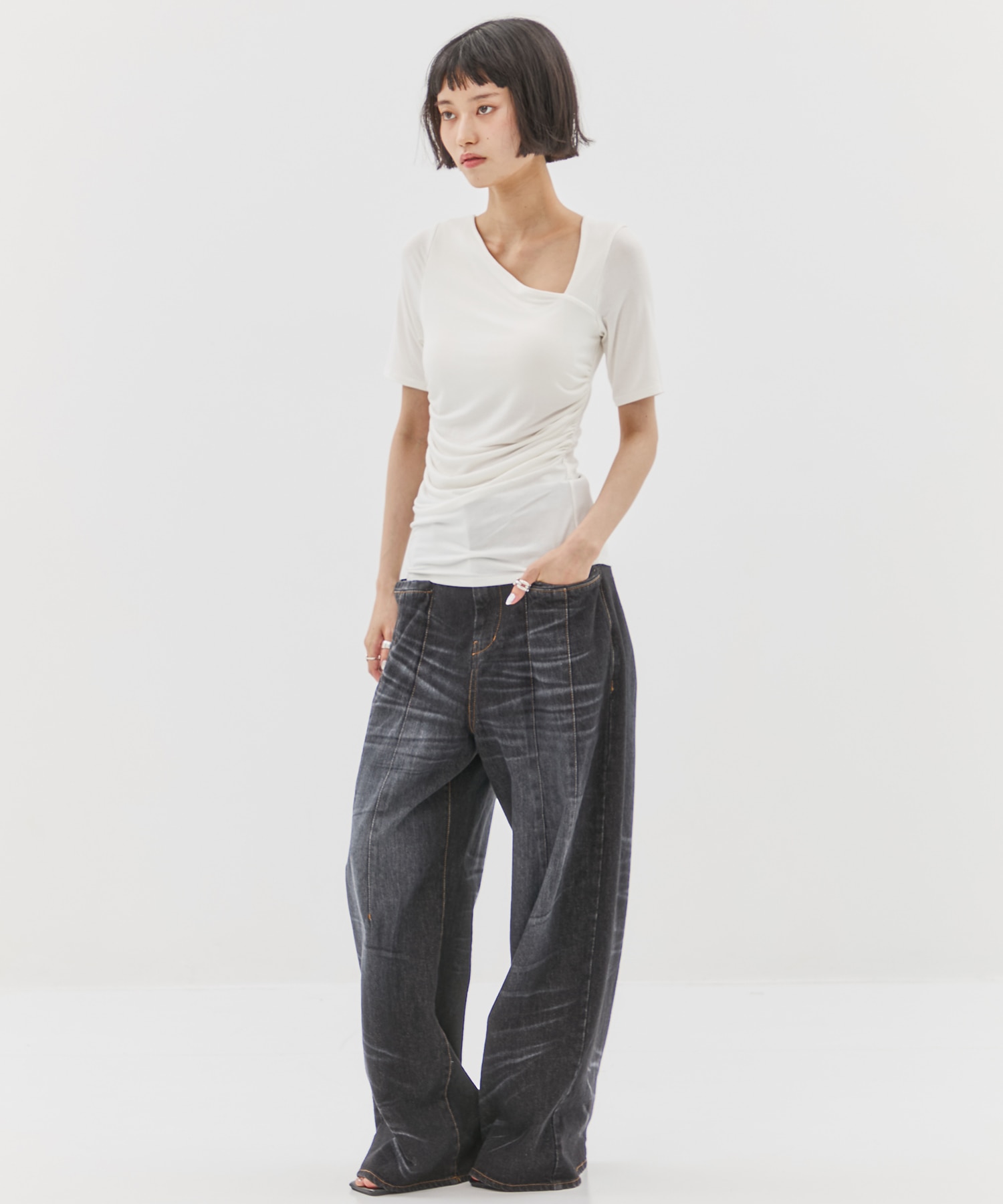 別注NECK STRAP TOPS determ