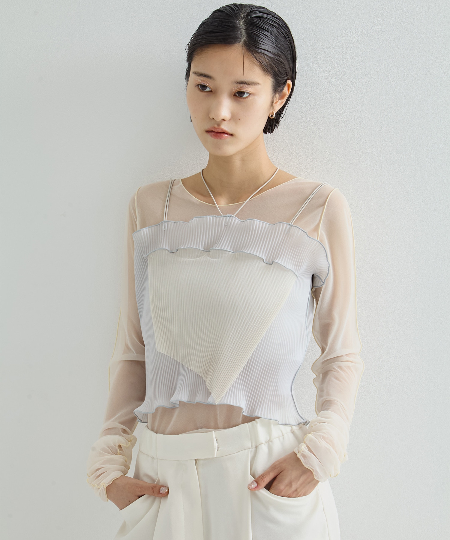 別注SHEER CAMISOLE kotohayokozawa