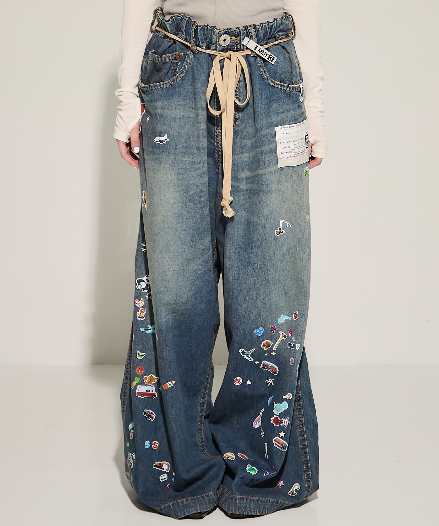 MIHARA YASUHISO デザインデニムスカ－ト Maison MIHARA YASUHIRO ONLINE STORE（ミハラヤスヒロ