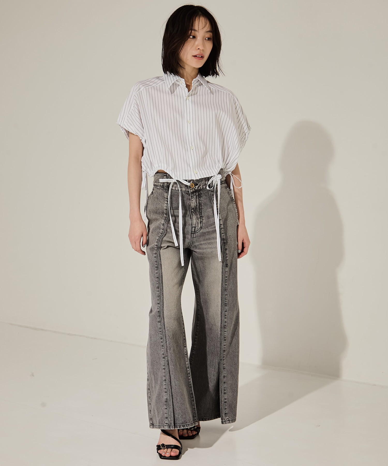 Side Folded Jeans STUDIOUS