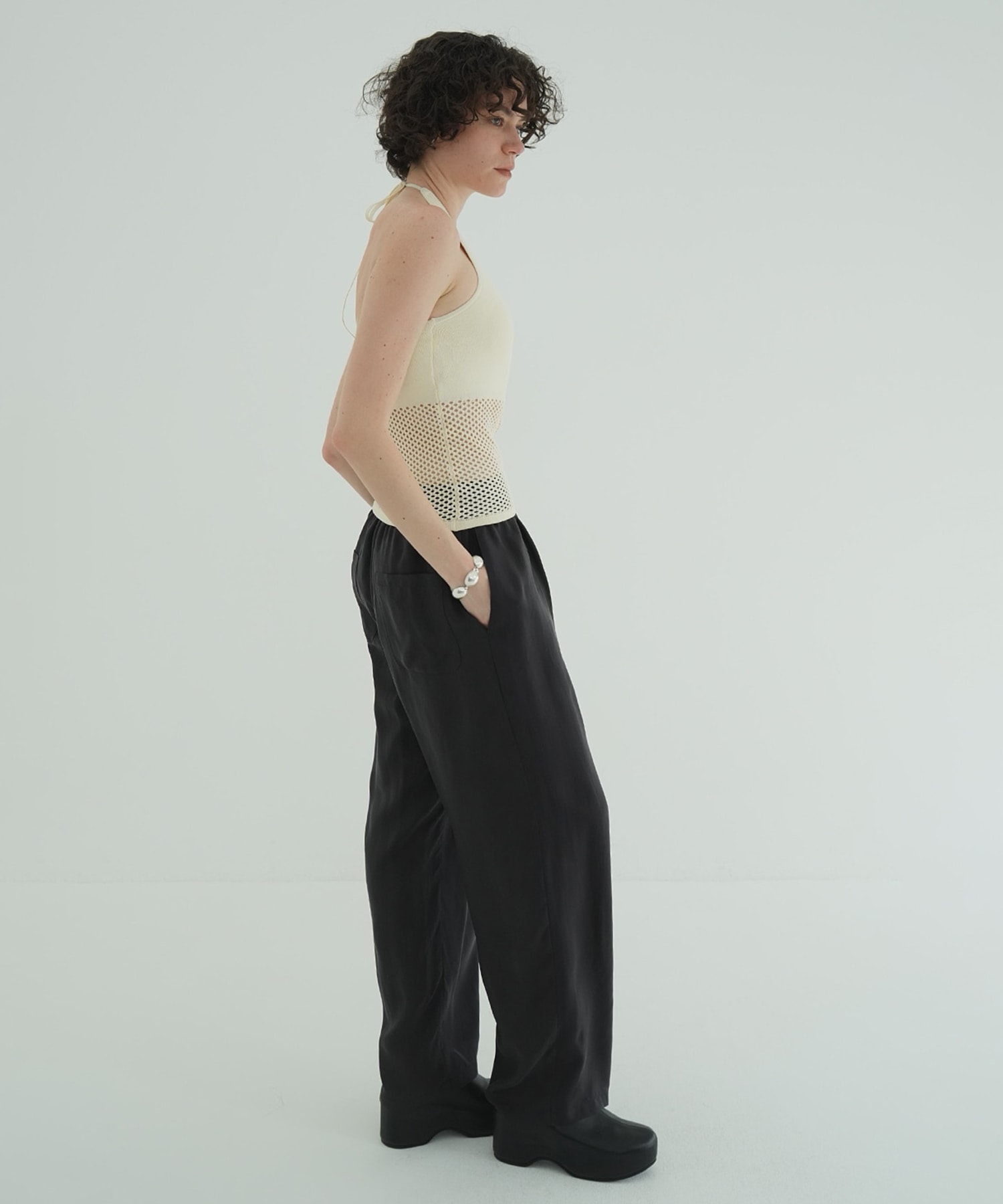 SHEER AIRY PANTS CLANE