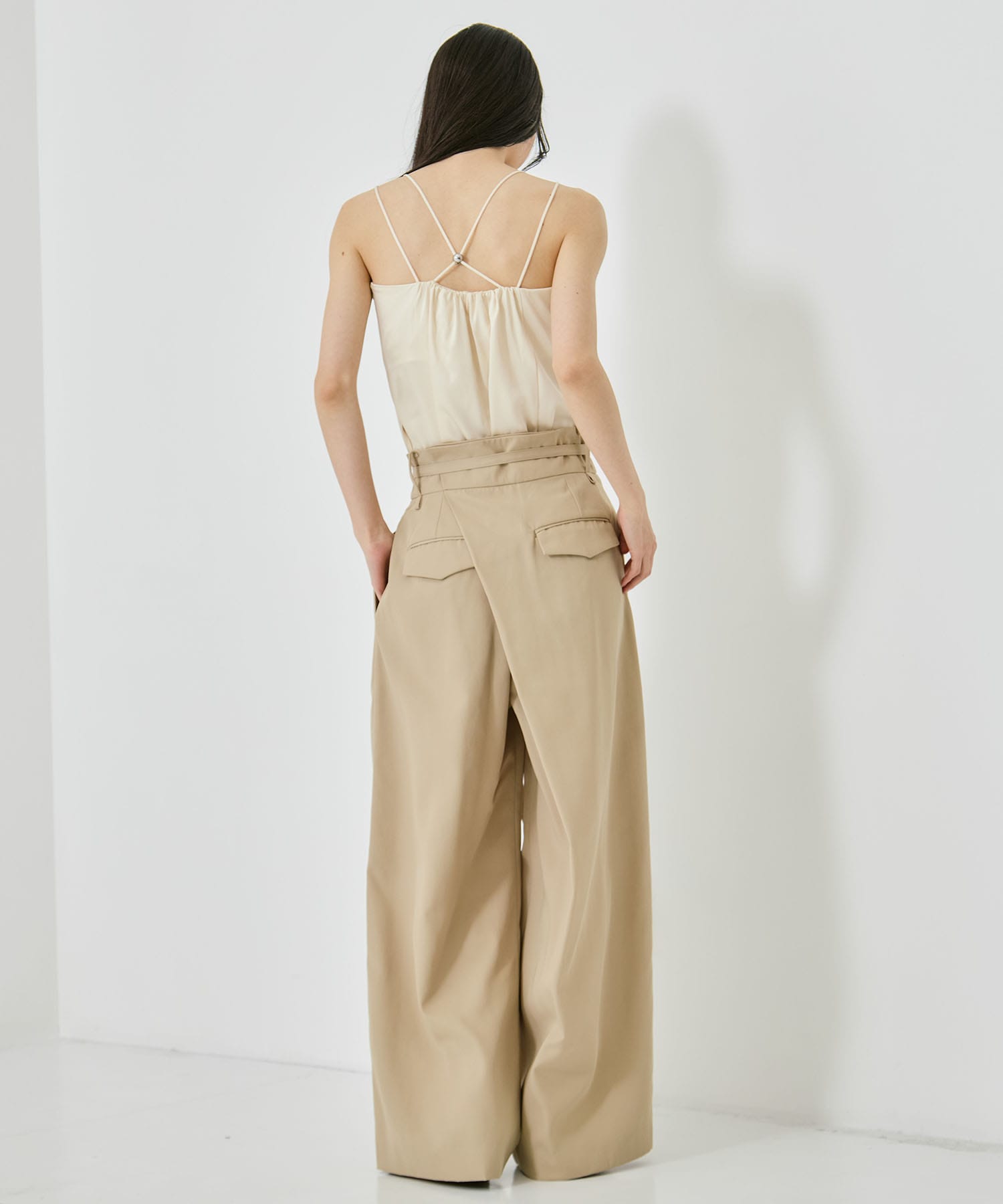 Back Asymmetry Chino Pants STUDIOUS