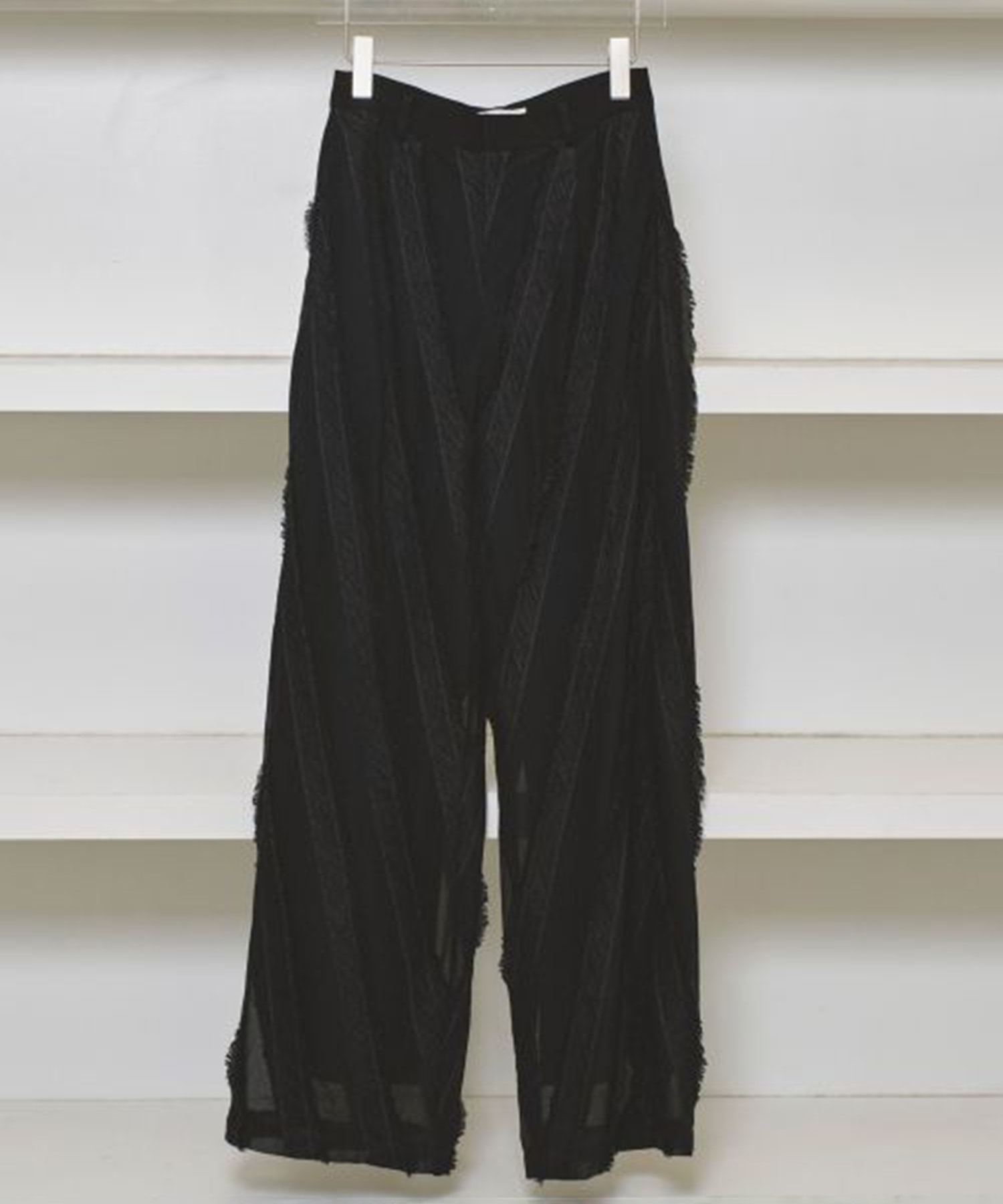 Sheer Jacquard Trousers TODAYFUL