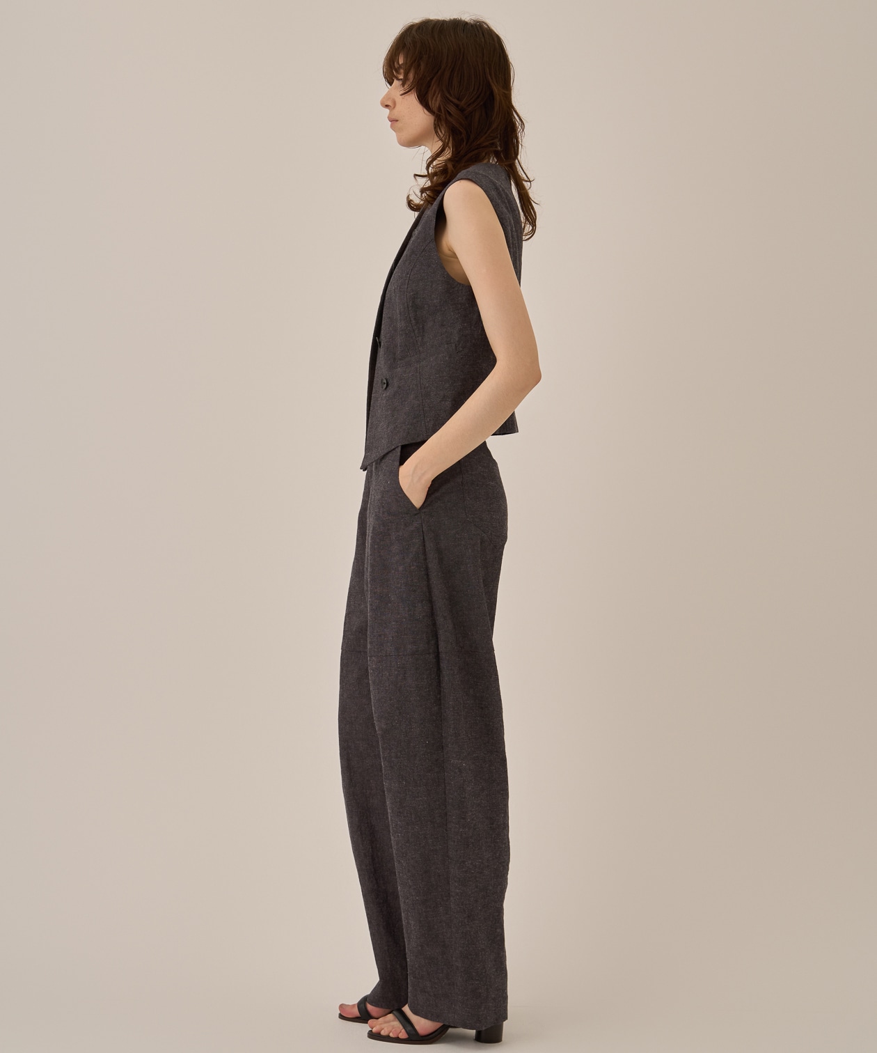 Miriam panel pants AKIRANAKA