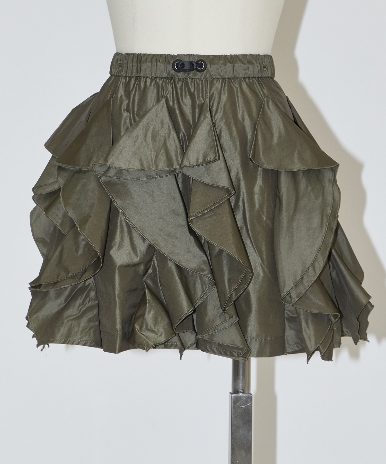 Memory taffeta mini skirt TOGA