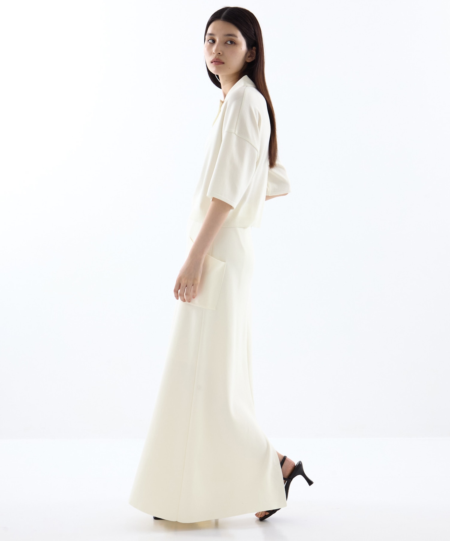 別注FLARE SKIRT WRAPINKNOT