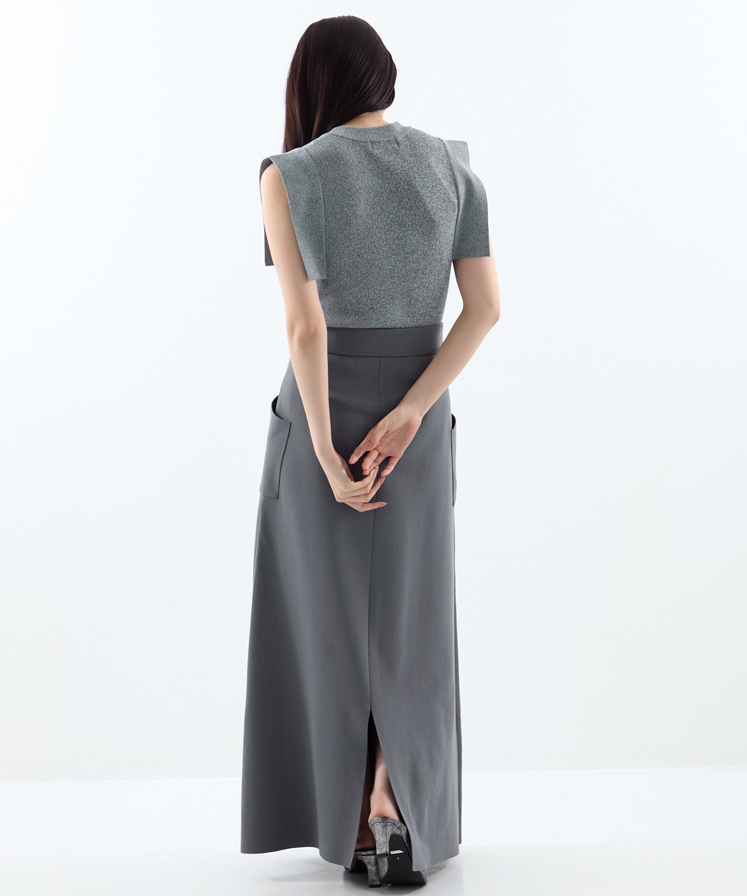 別注FLARE SKIRT WRAPINKNOT