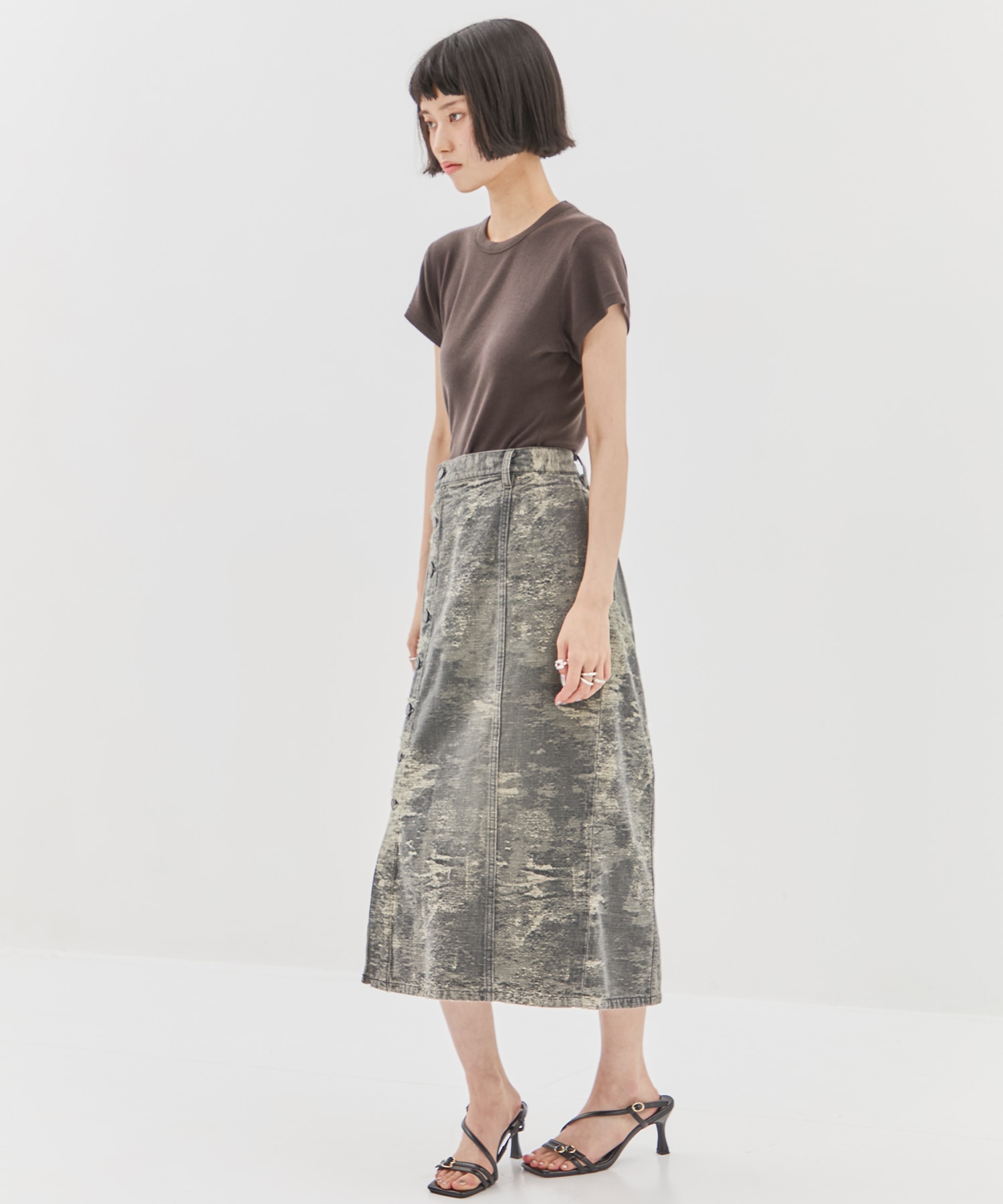 DENIM SKIRT TAAKK