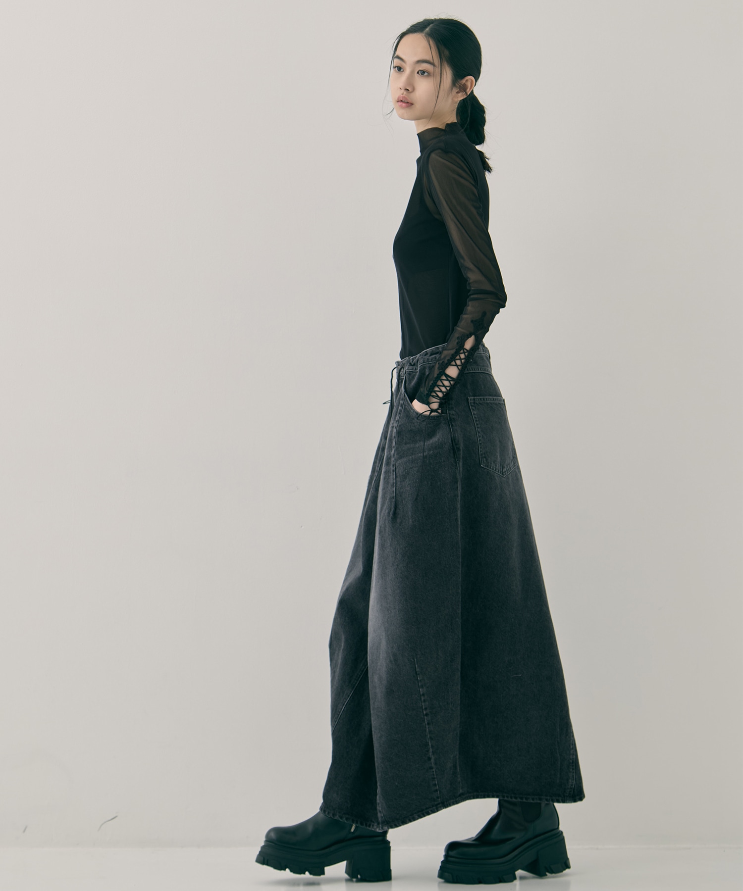 H.D. Jean Skirt - 12oz Denim Needles