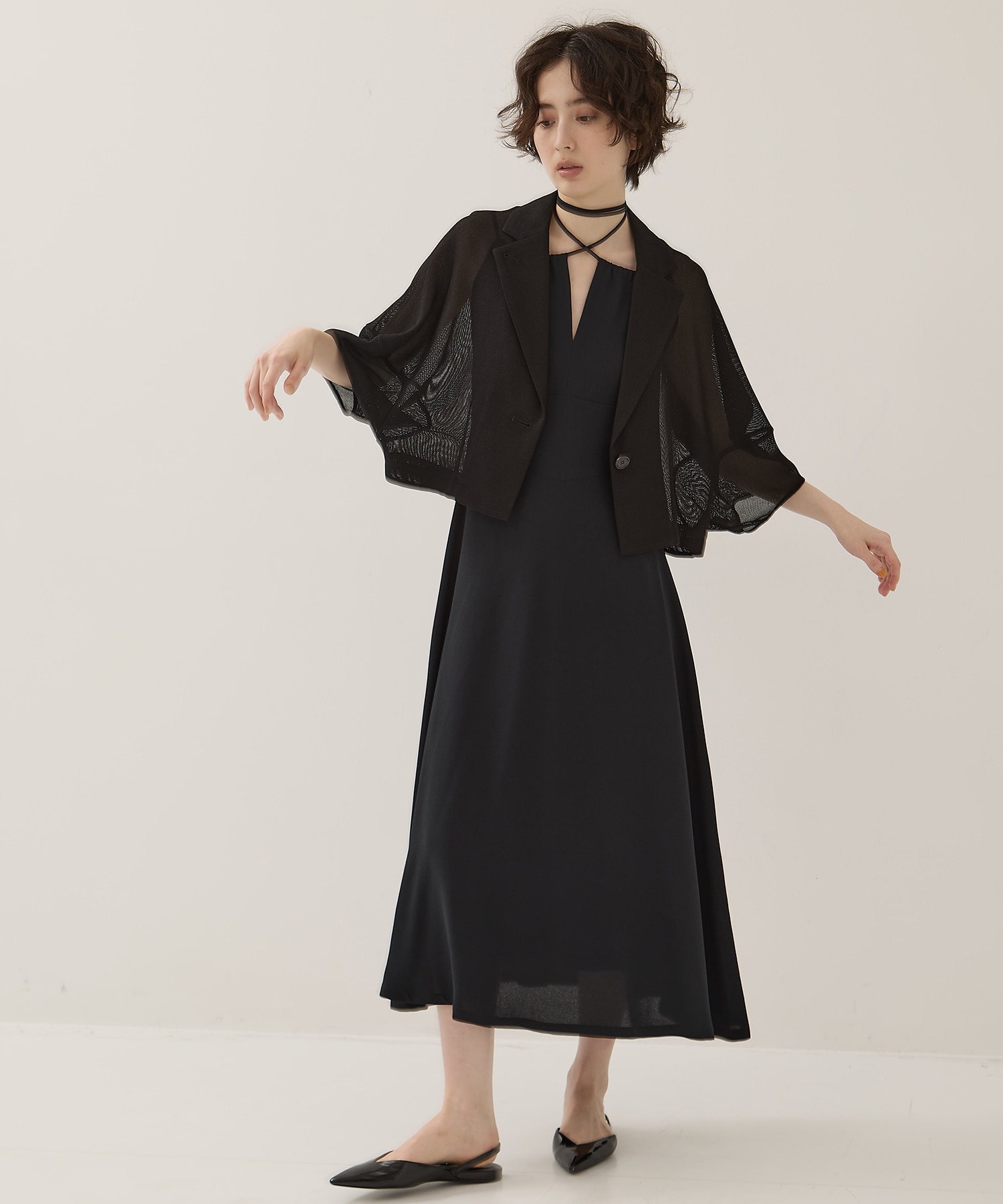 別注MESH LANTERN JACKET CLANE
