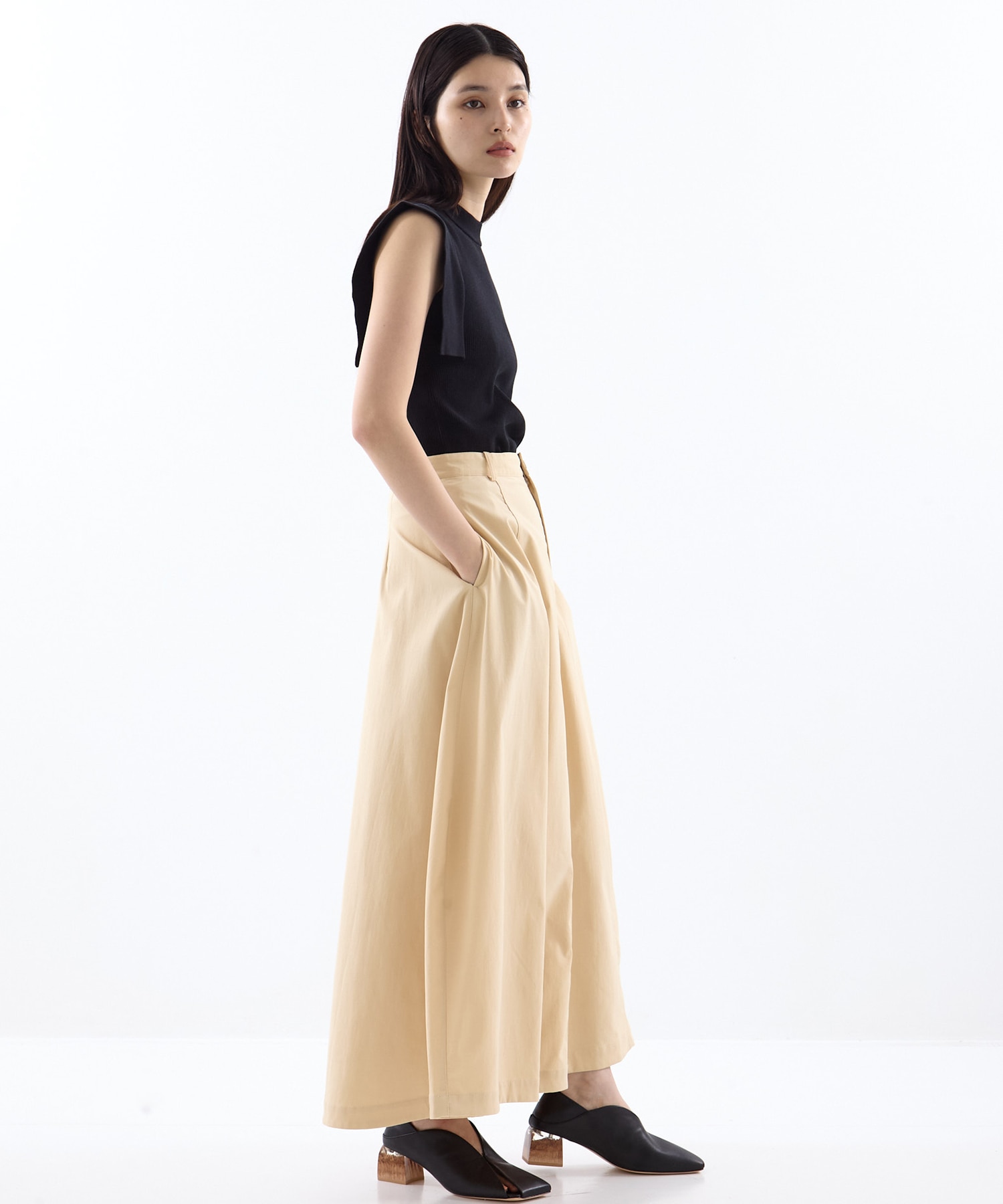 ERIN LEATHER PUMPS ALM