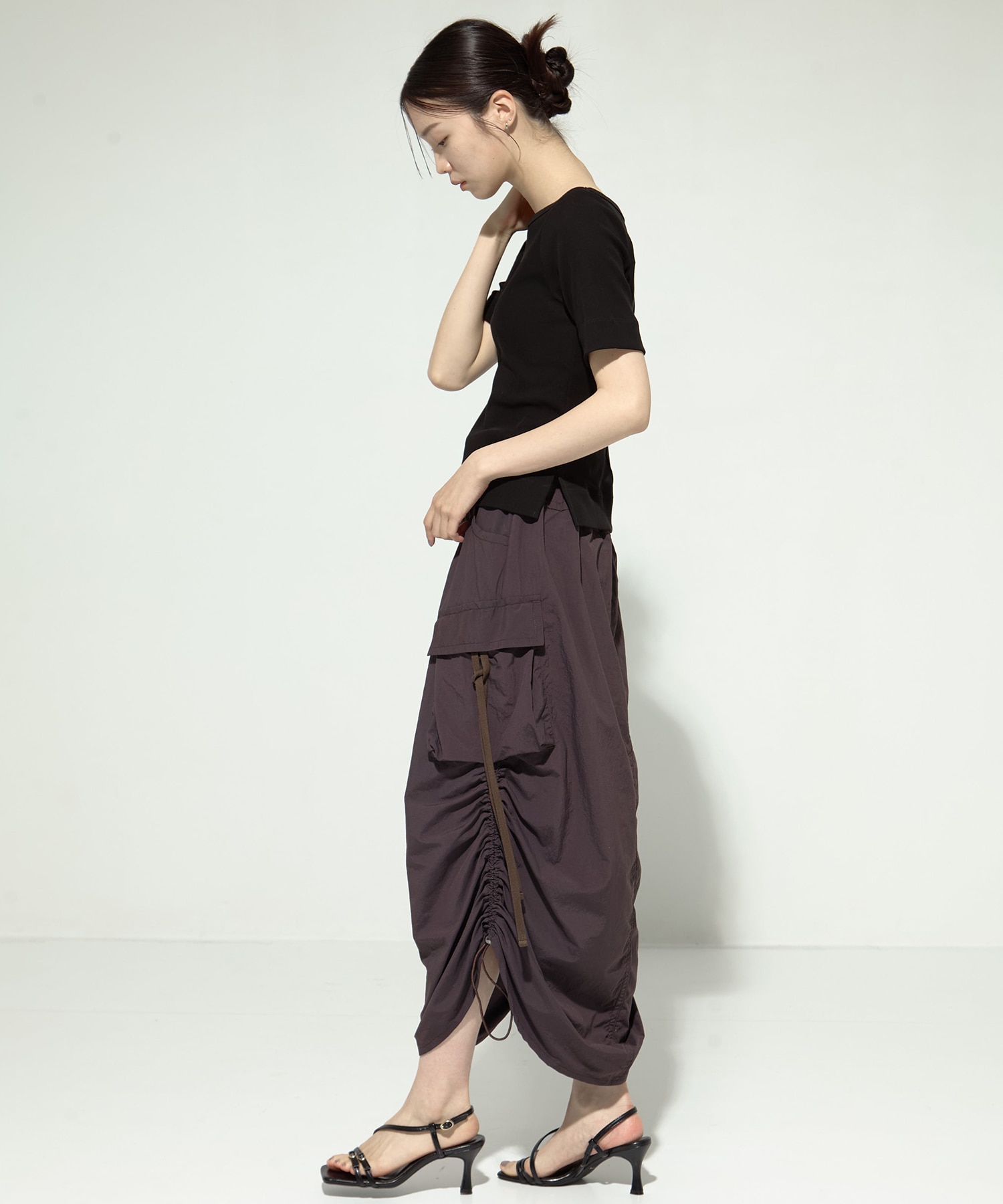 Luxury Smooth Boat Neck Tee STUDIOUS