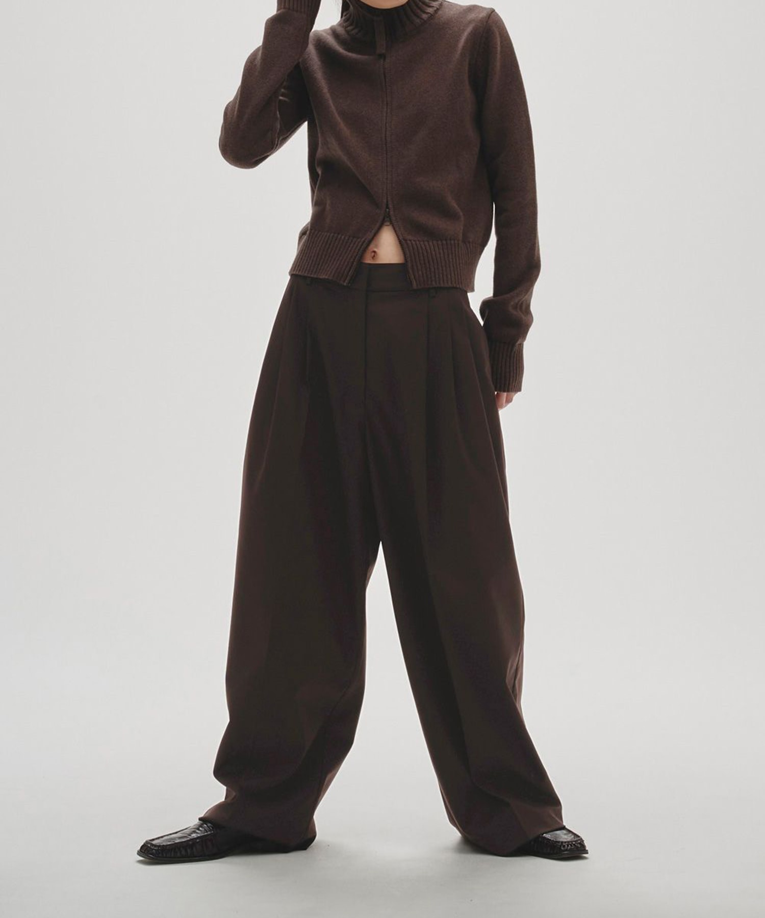 Lightweight Tuck Trousers TODAYFUL