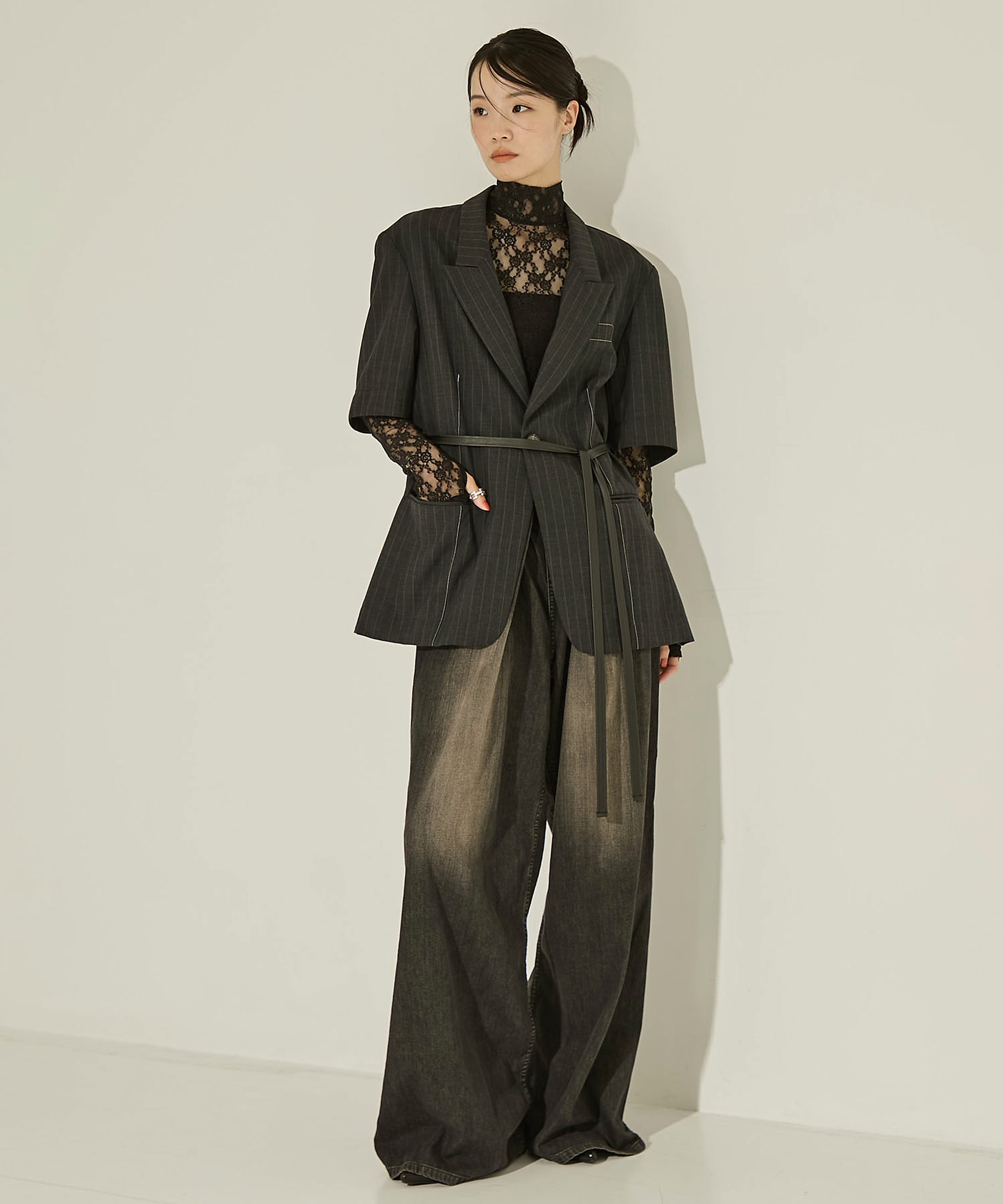 Half Sleeve Summer Wool Jacket STUDIOUS