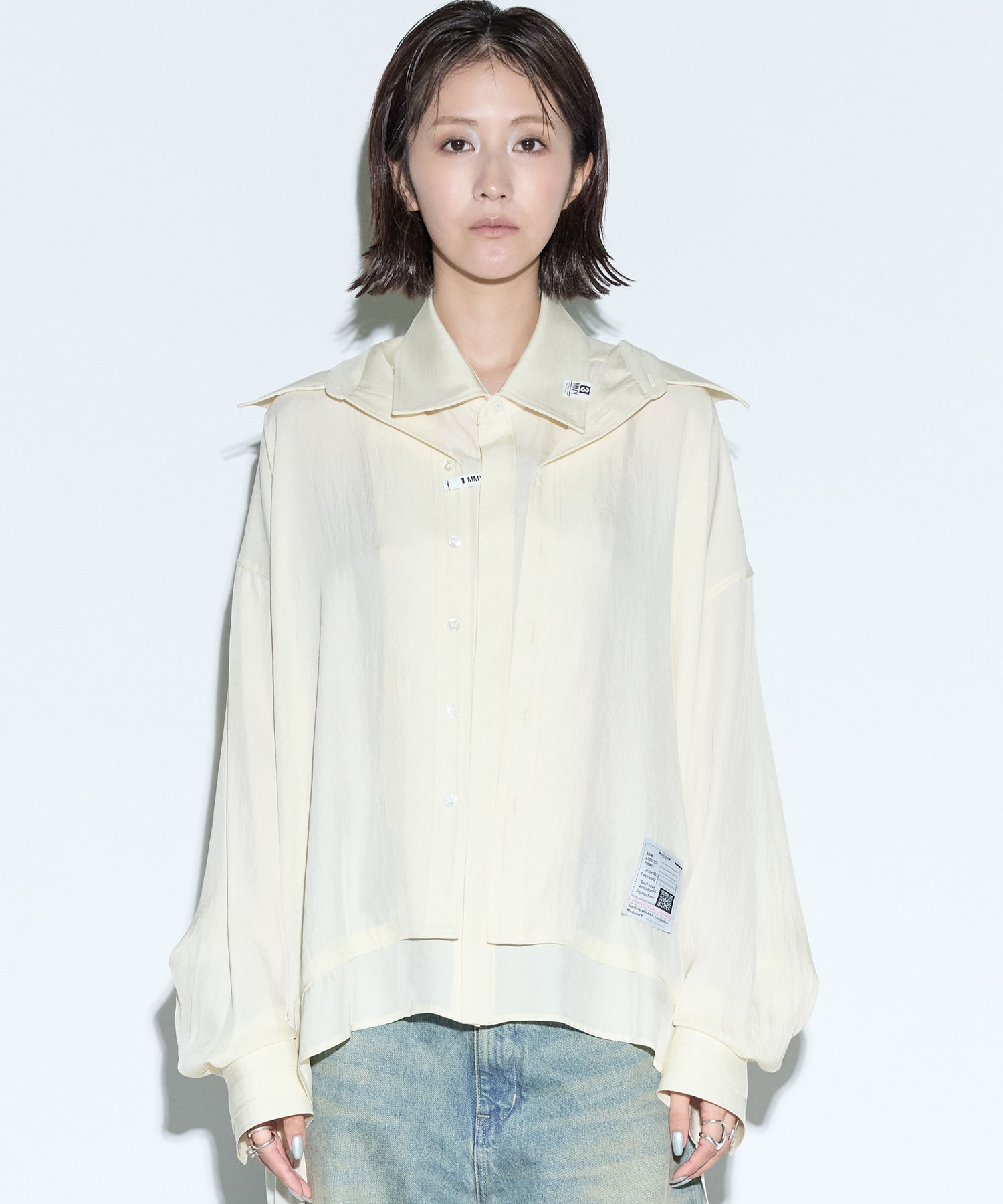 DOUBLE LAYERED SHIRTS Maison MIHARA YASUHIRO