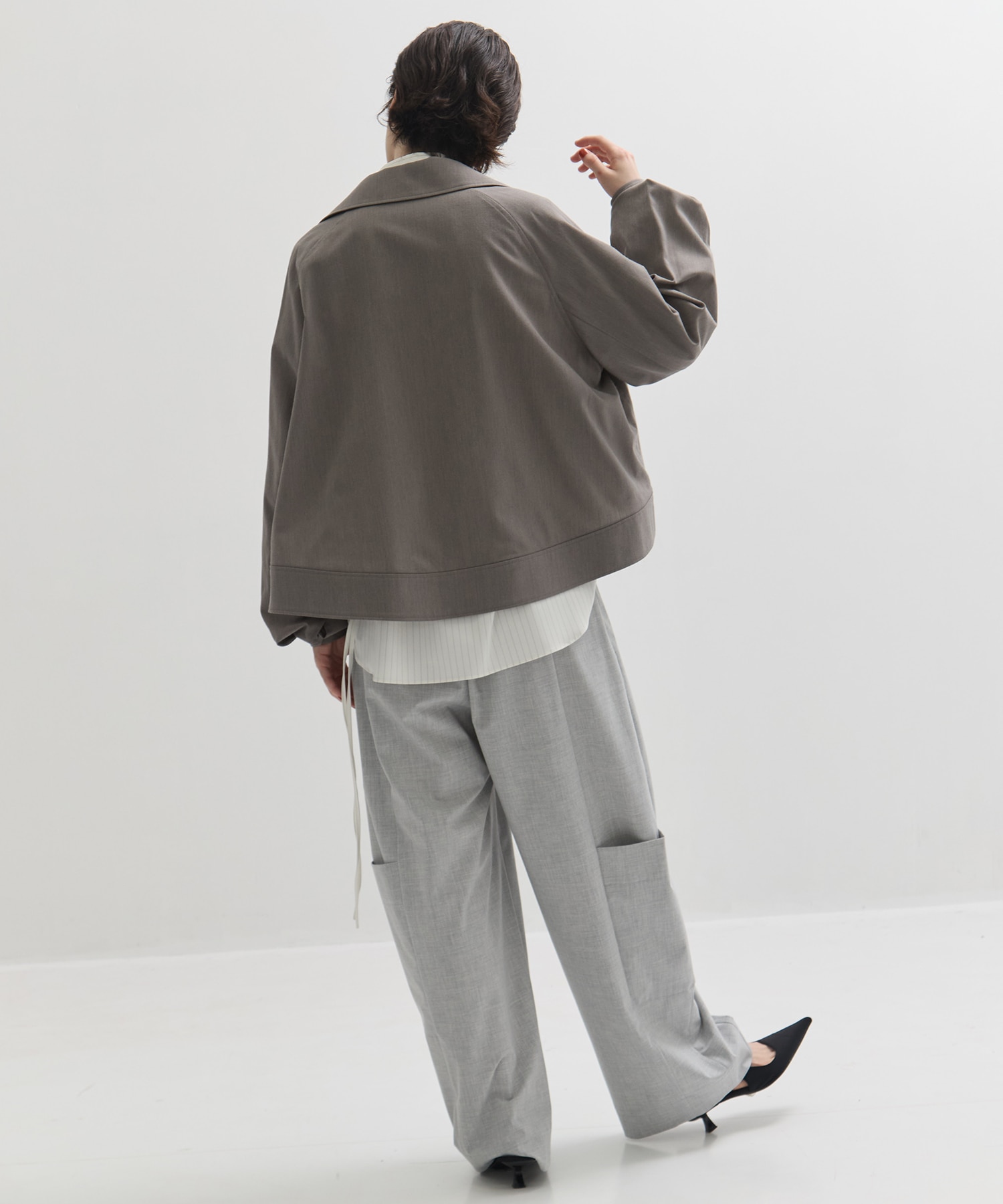 RERACS A-LINE CPO BLOUSE THE RERACS