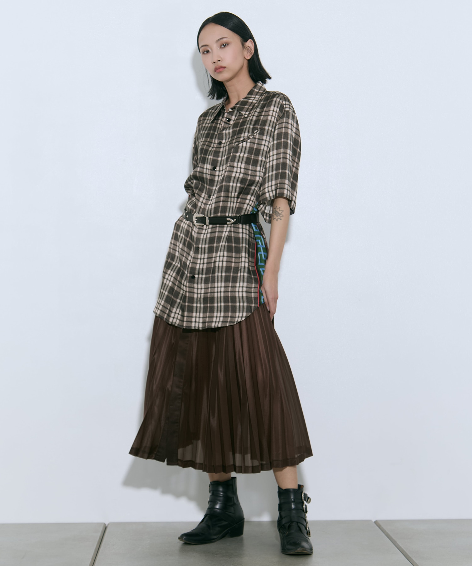 Inner print dress TOGA