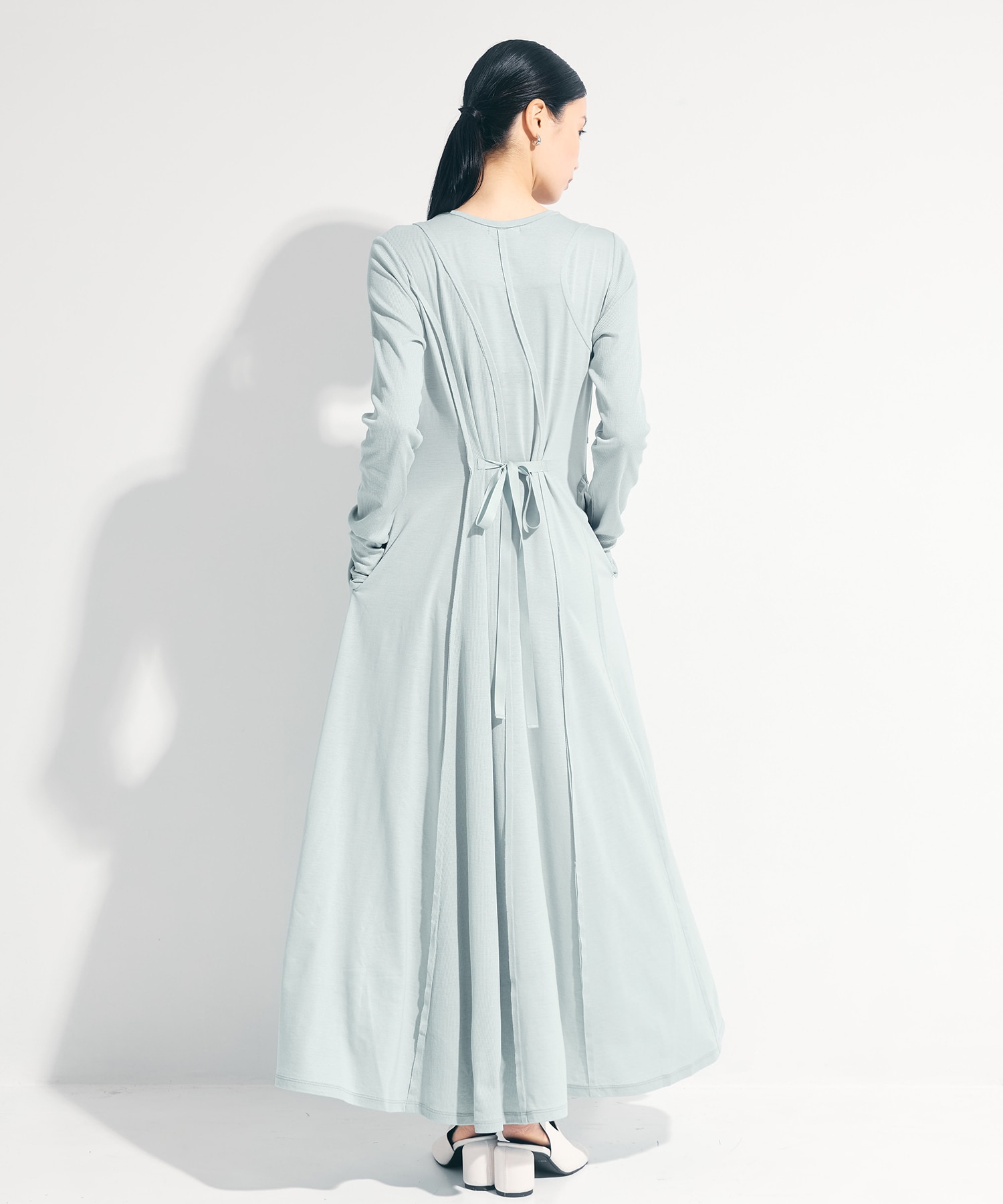 Deconstructed Jersey Dress 
