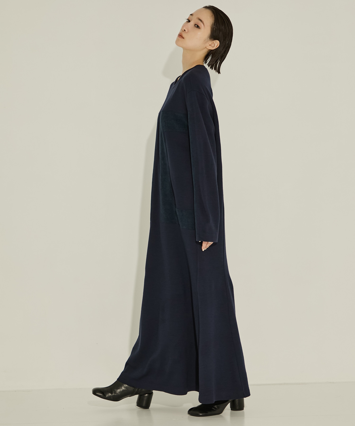 Ottilia panel dress AKIRANAKA