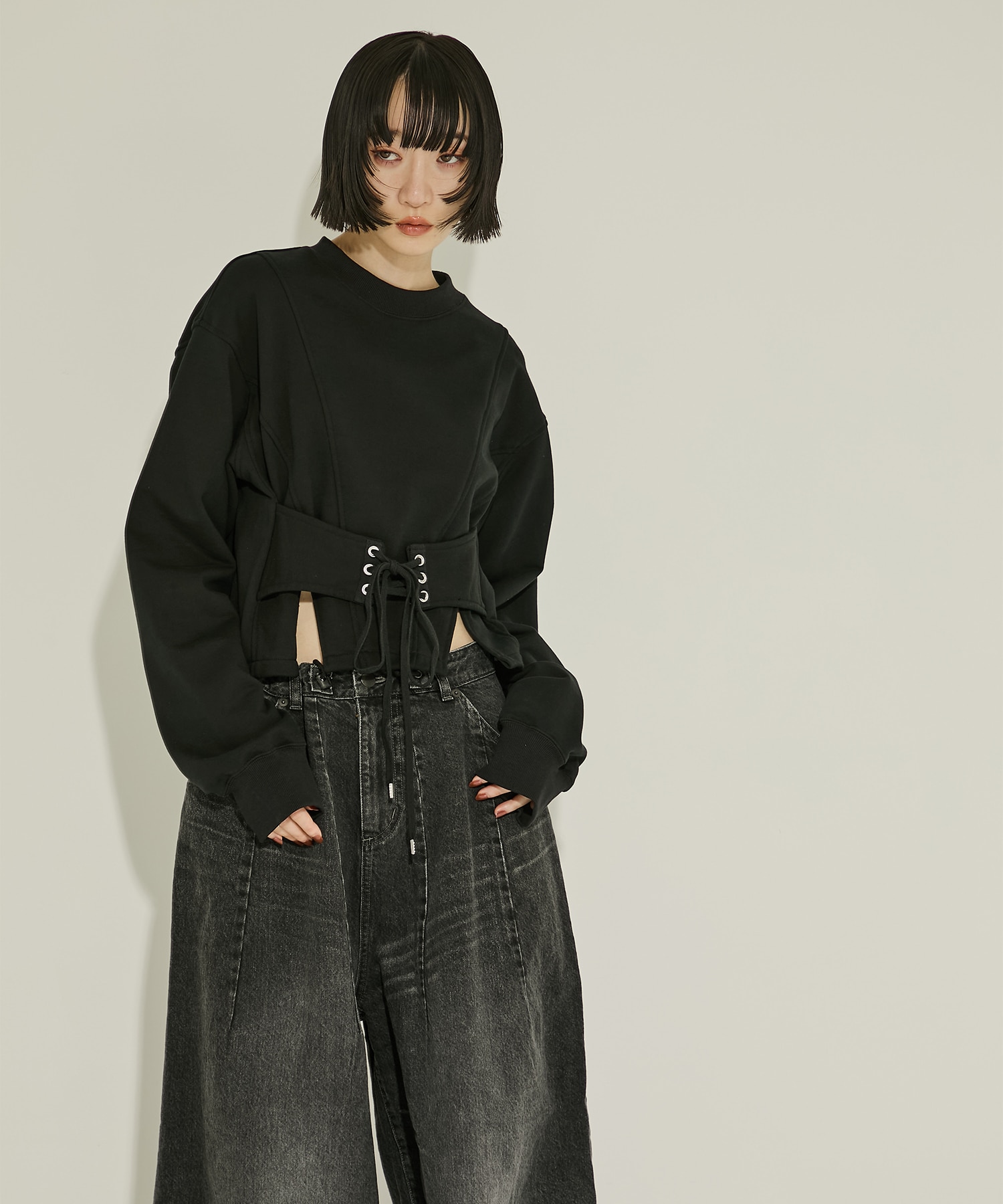 SWEAT CORSET PULLOVER JOHN LAWRENCE SULLIVAN
