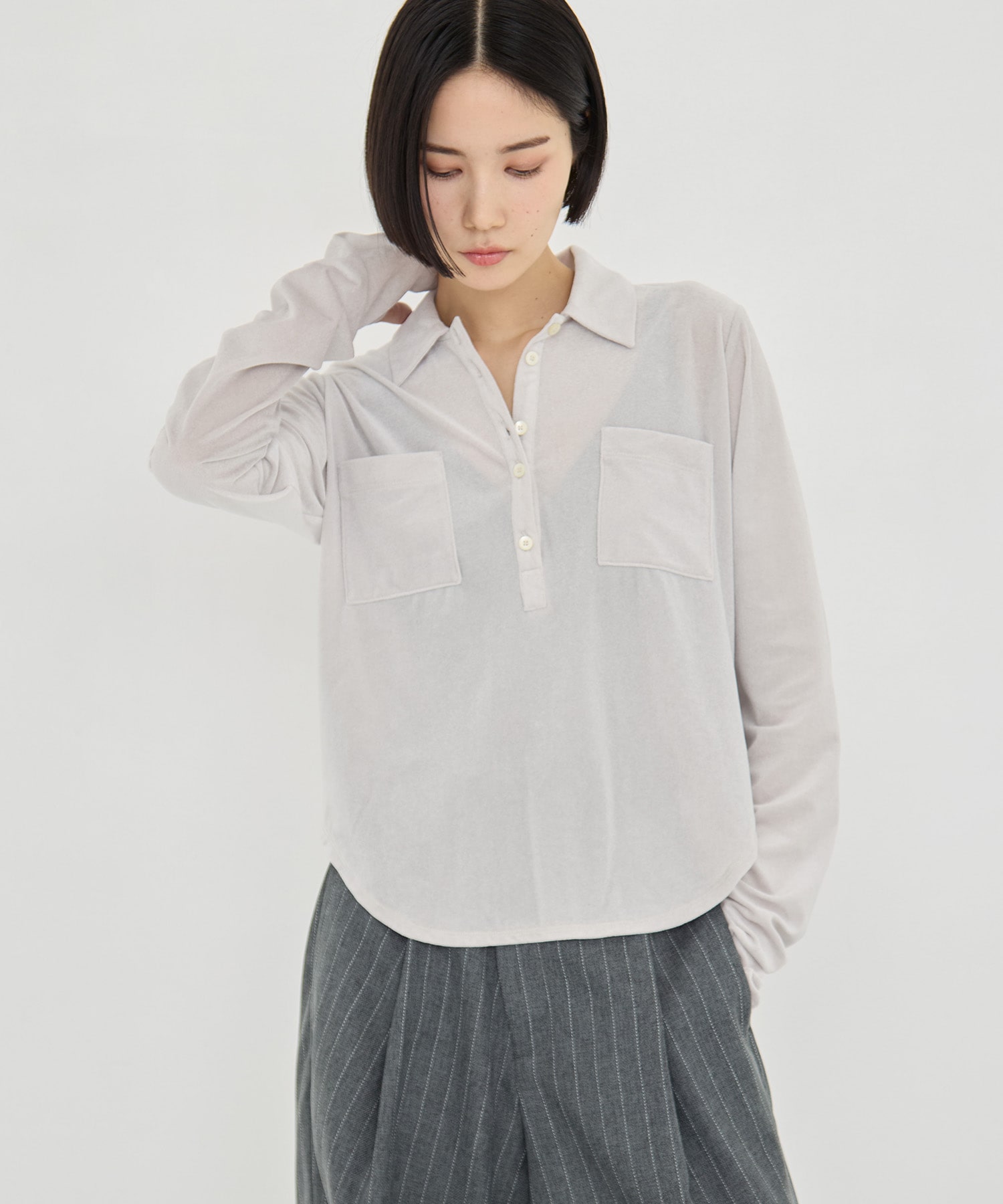 Velours Polo Shirt STUDIOUS