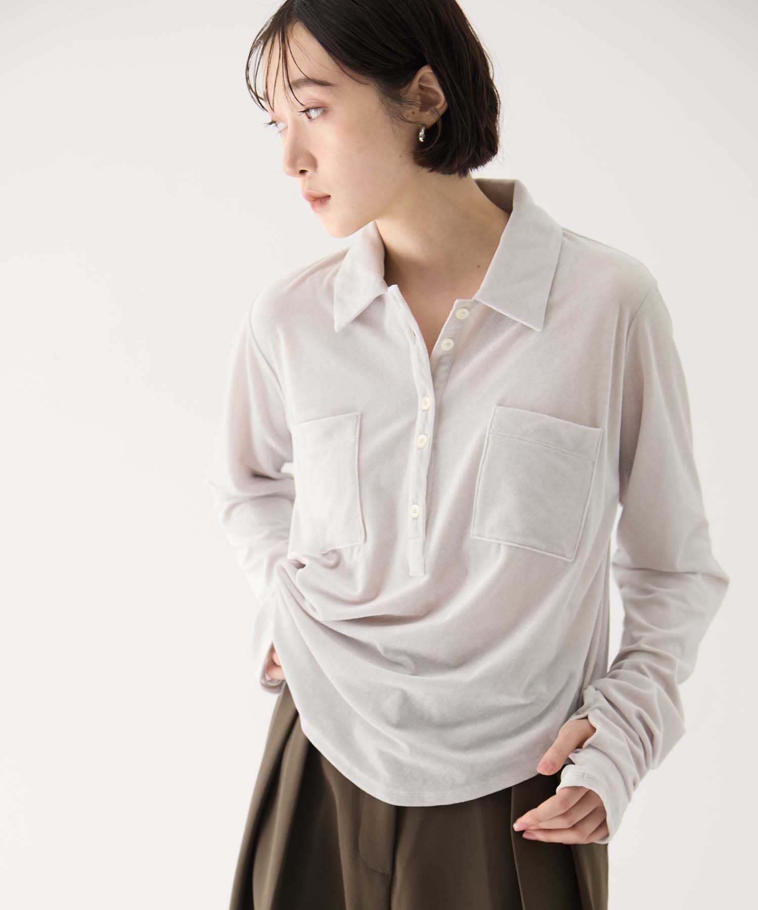 Velours Polo Shirt STUDIOUS