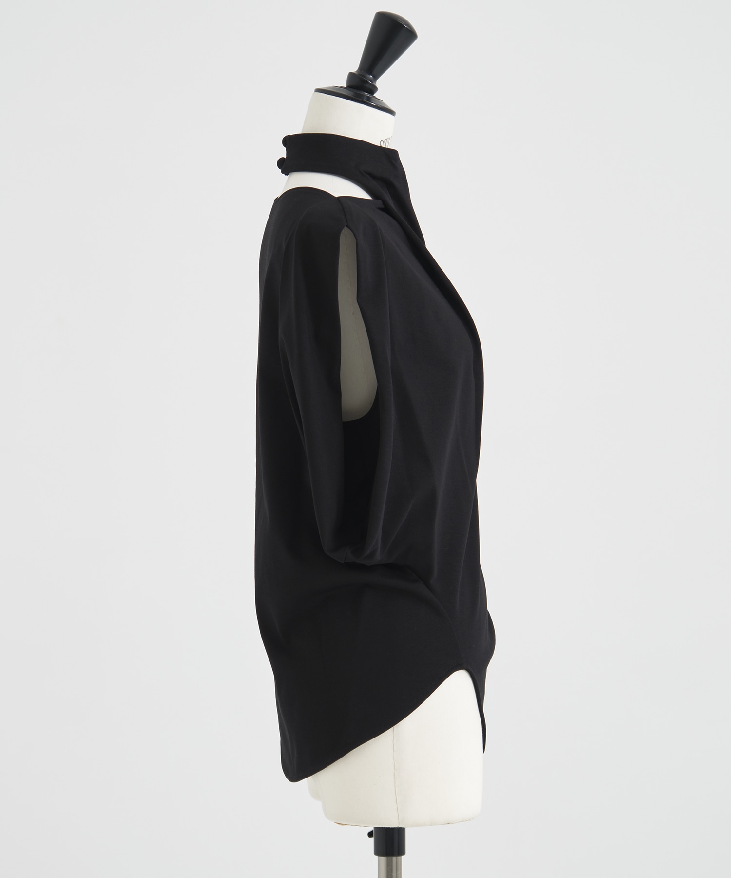 Cotton Jersey Asymmetry Top Mame Kurogouchi
