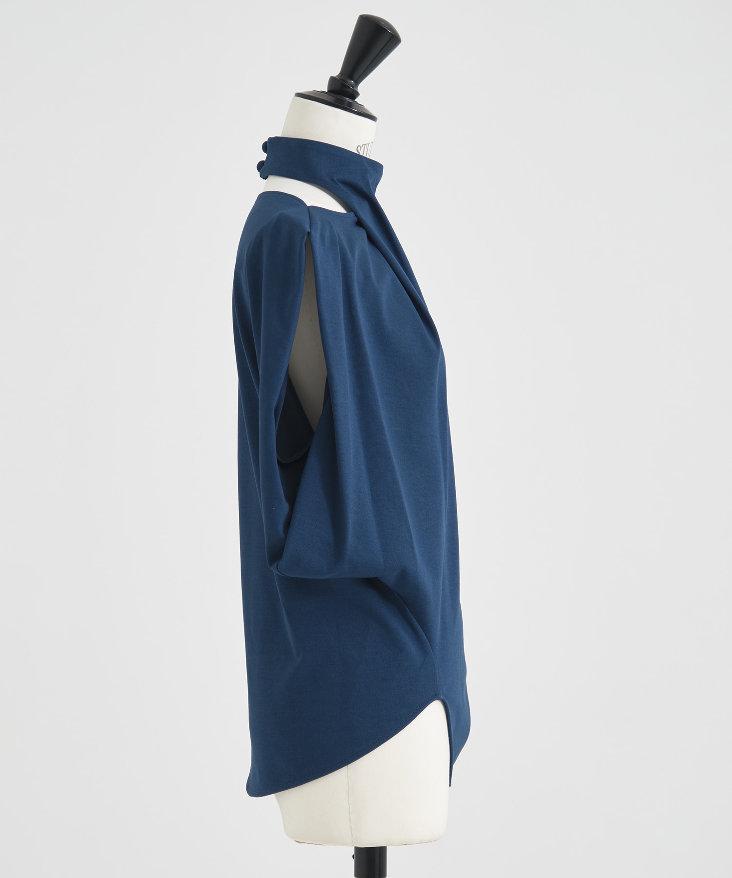 Cotton Jersey Asymmetry Top Mame Kurogouchi