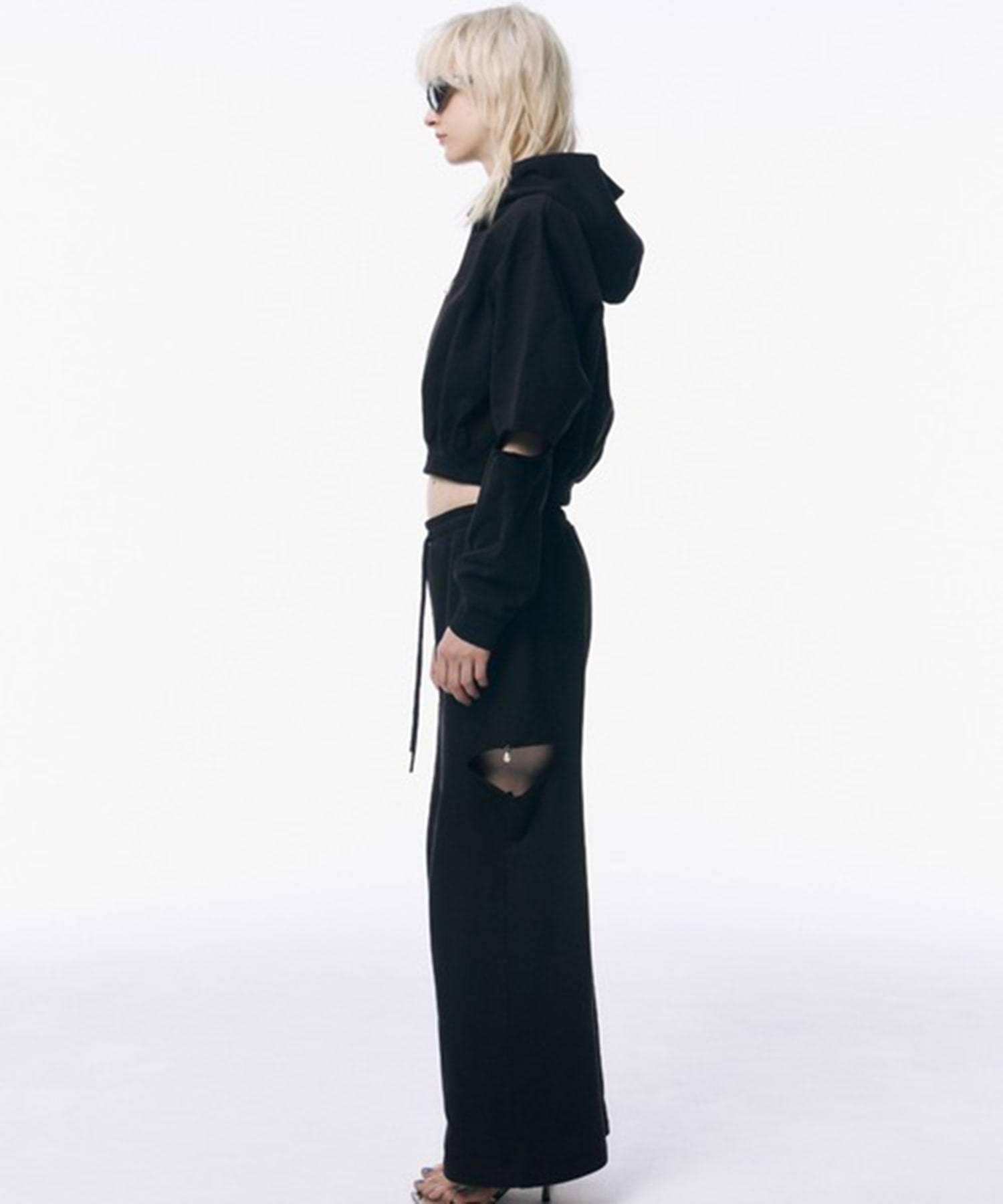 SLIT SHORT HOODIE JOSEMOON