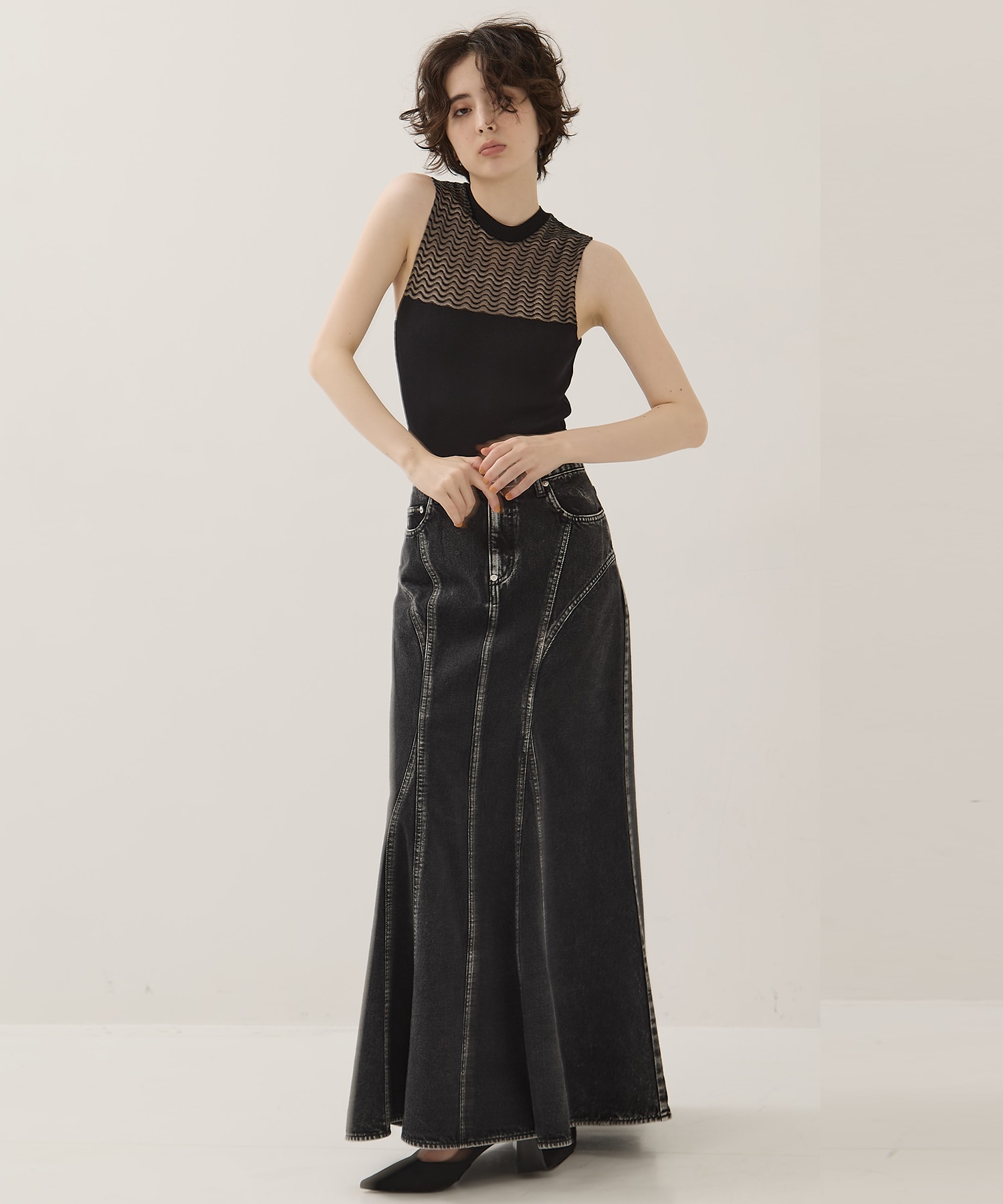 Crew Neck Bodysuit EMILY ODA