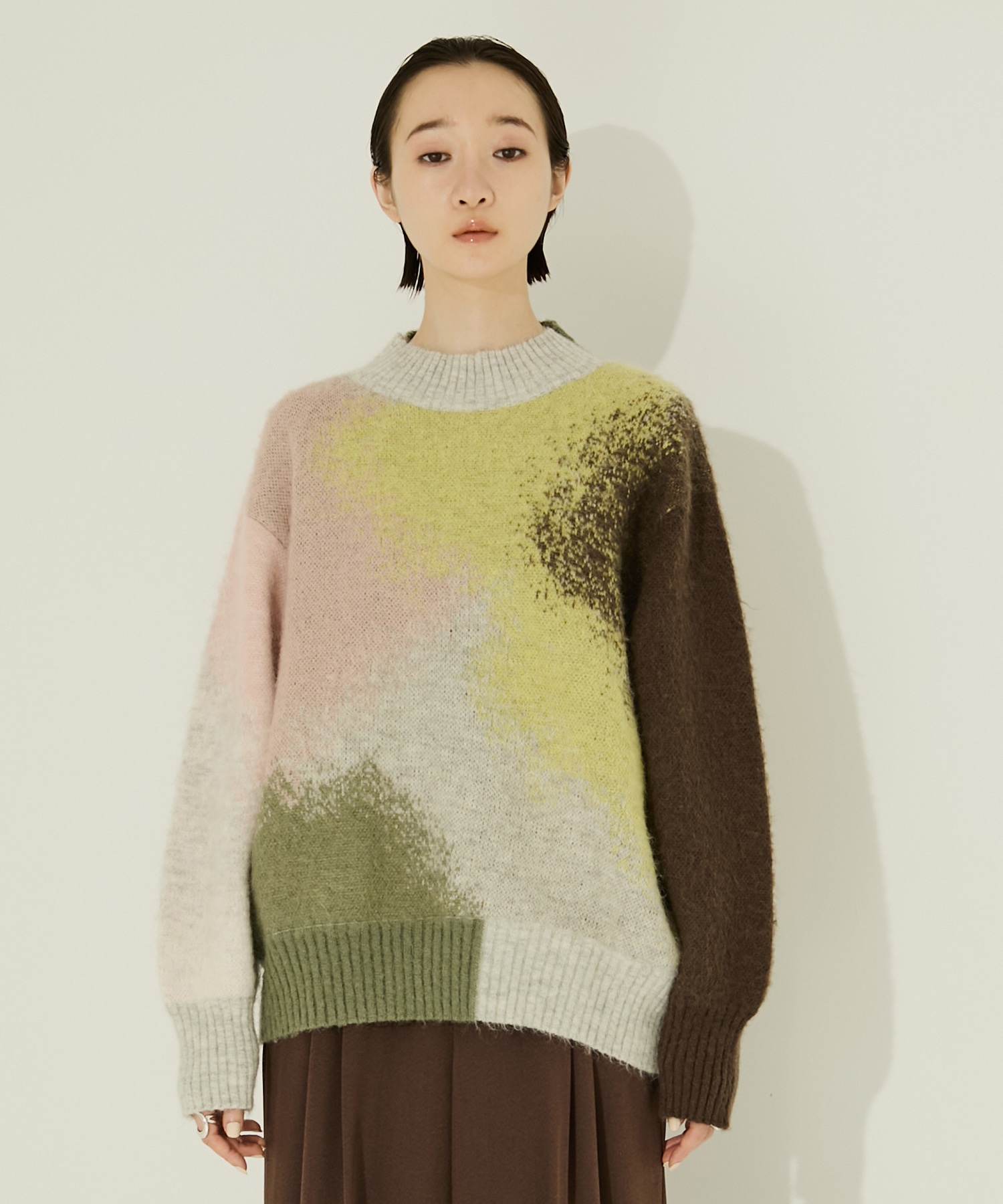 Ricarda knit pullover AKIRANAKA