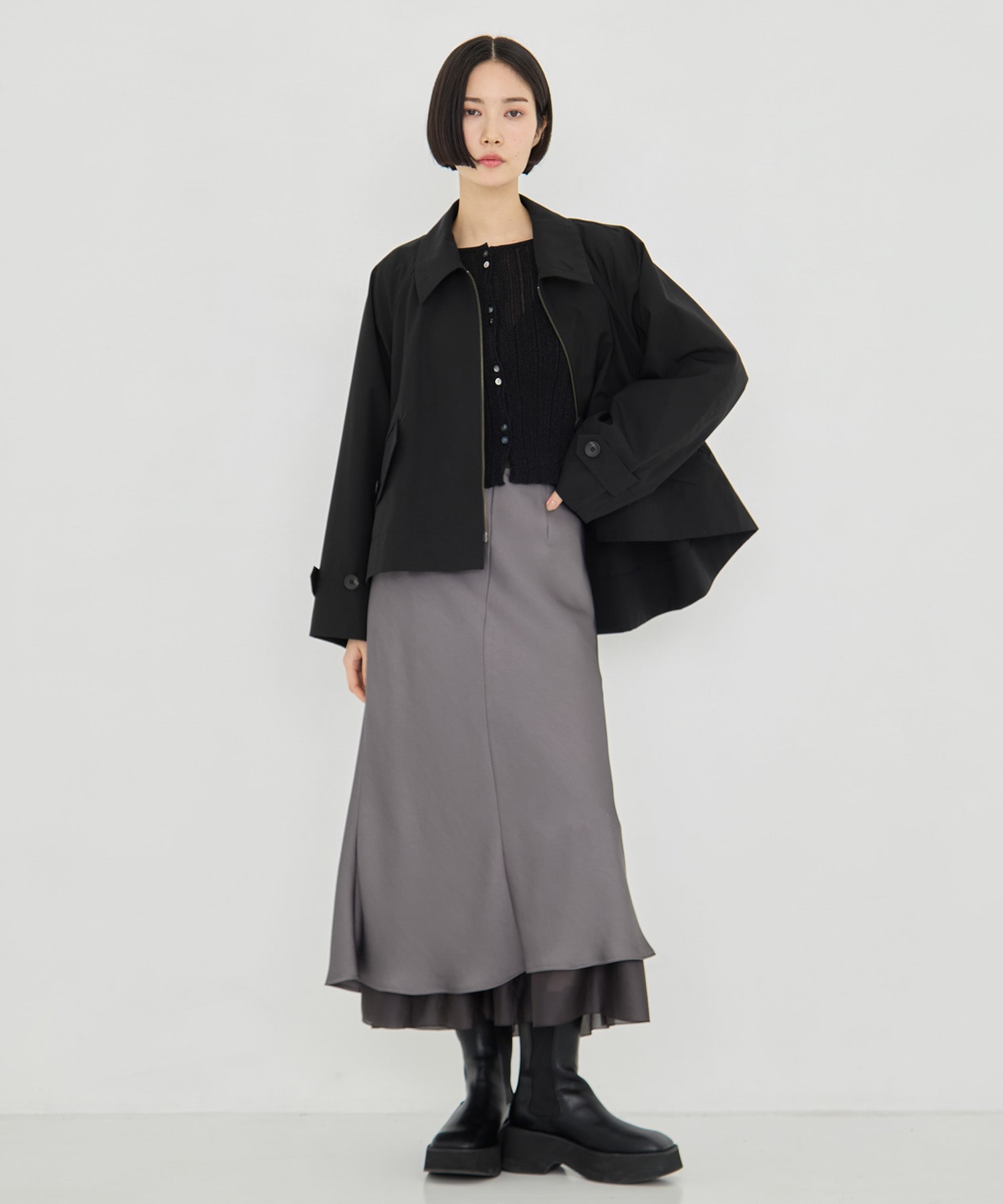 SHEER RANDOM LIB KNIT STUDIOUS