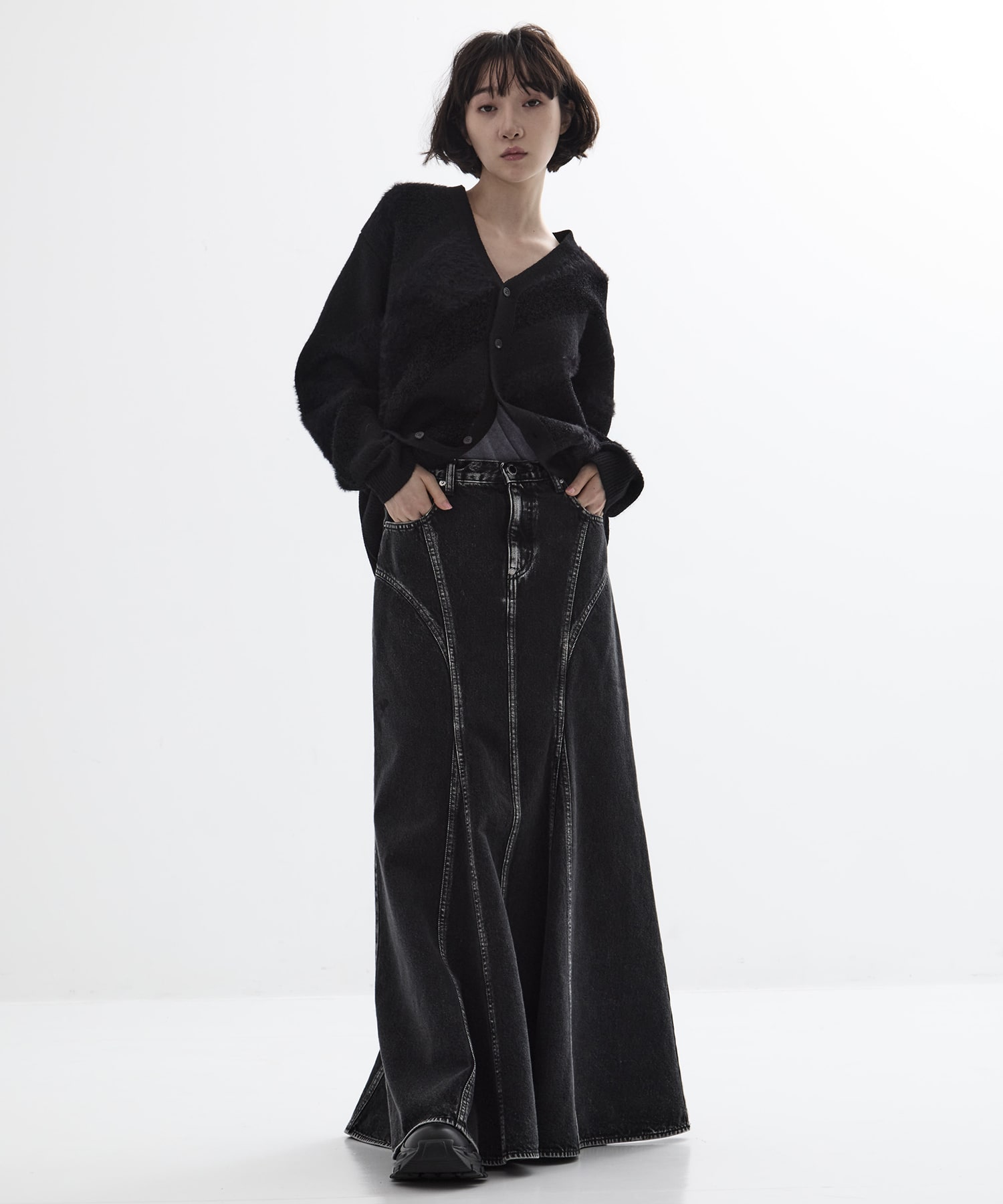 Regimental knit cardigan TOGA