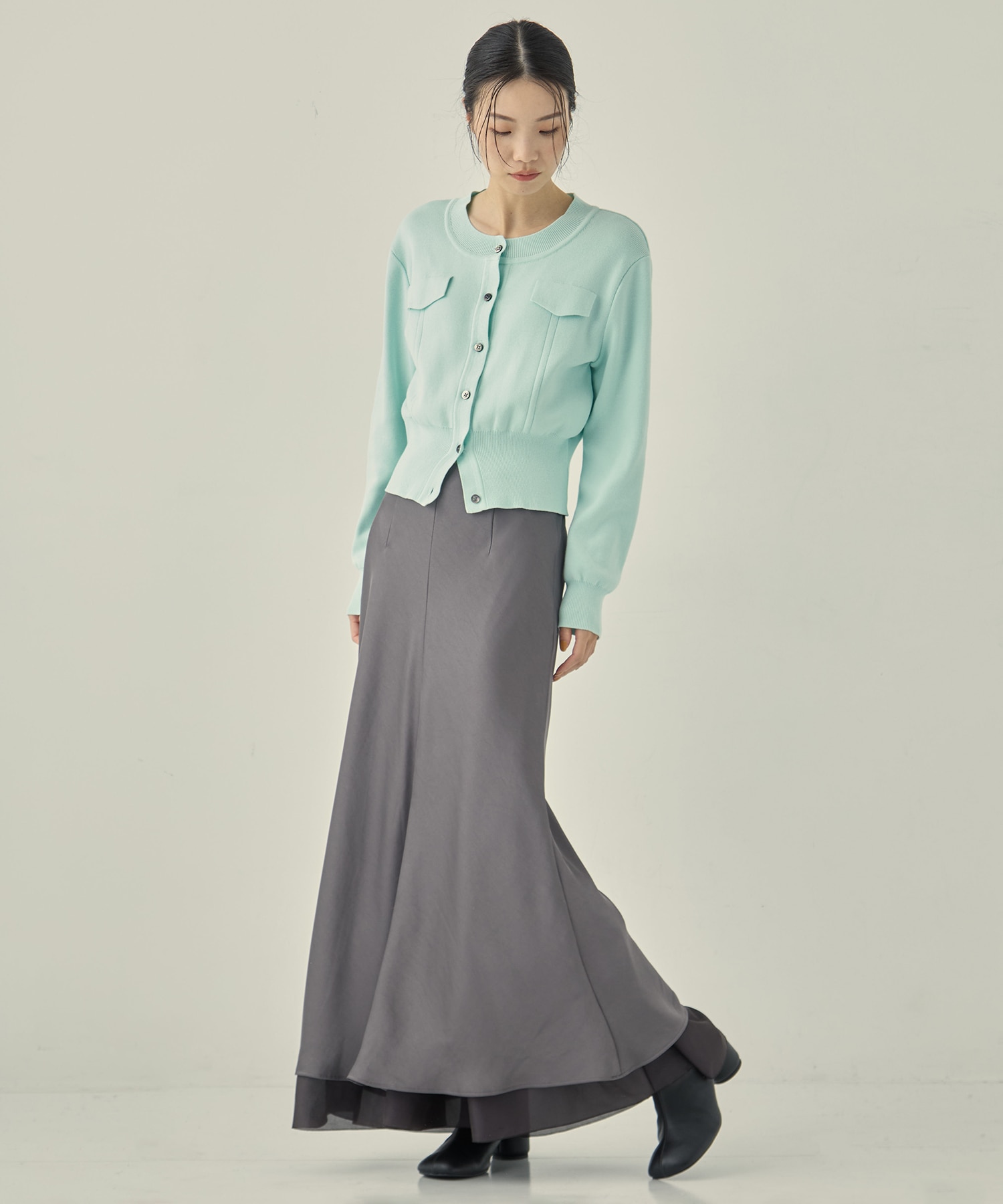 POCKET KNIT CARDIGAN STUDIOUS