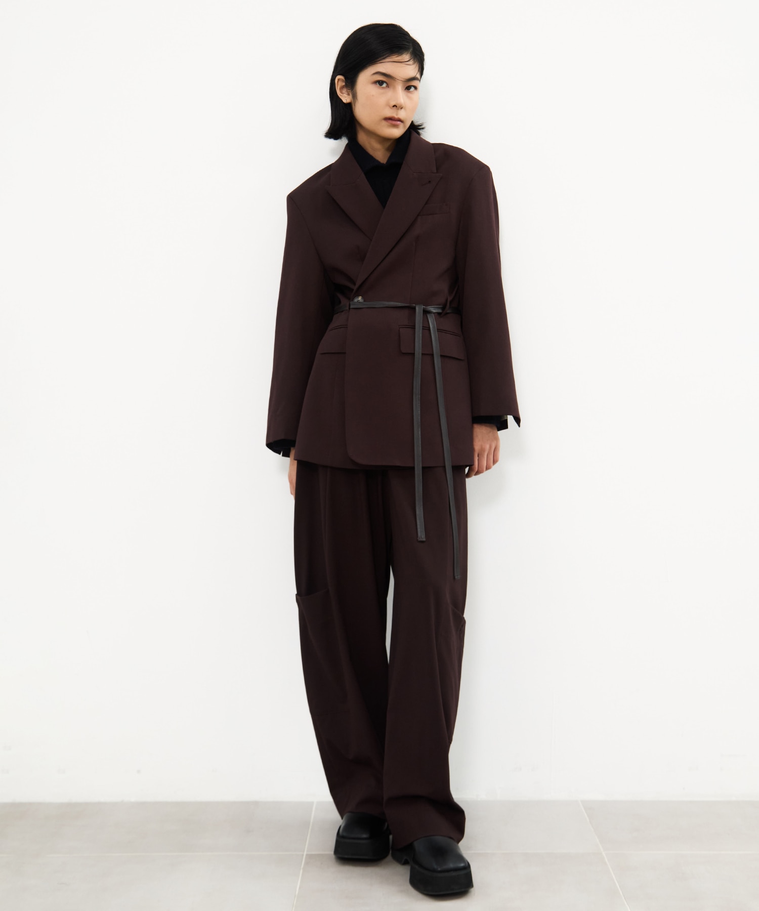 Soft Barrel Leg Cargo Trousers 